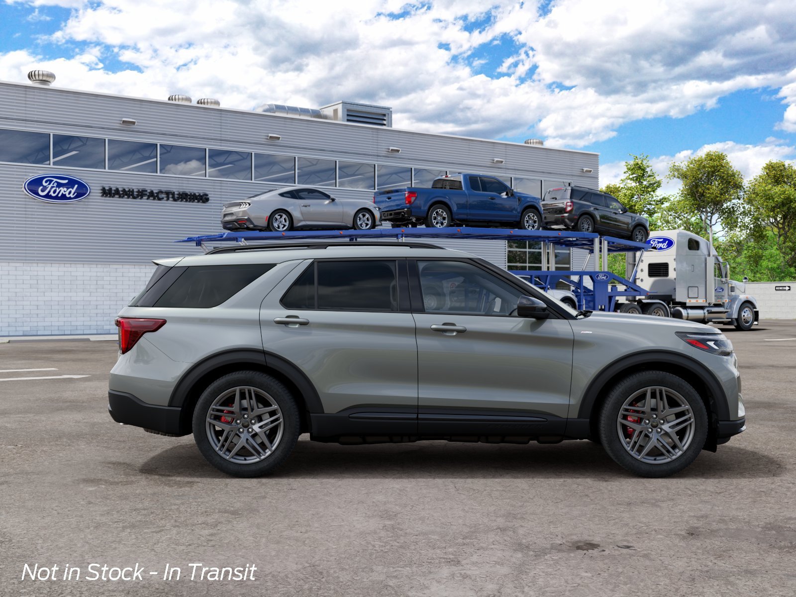 New 2027 Avalanche Gray Ford ST-Line image 8