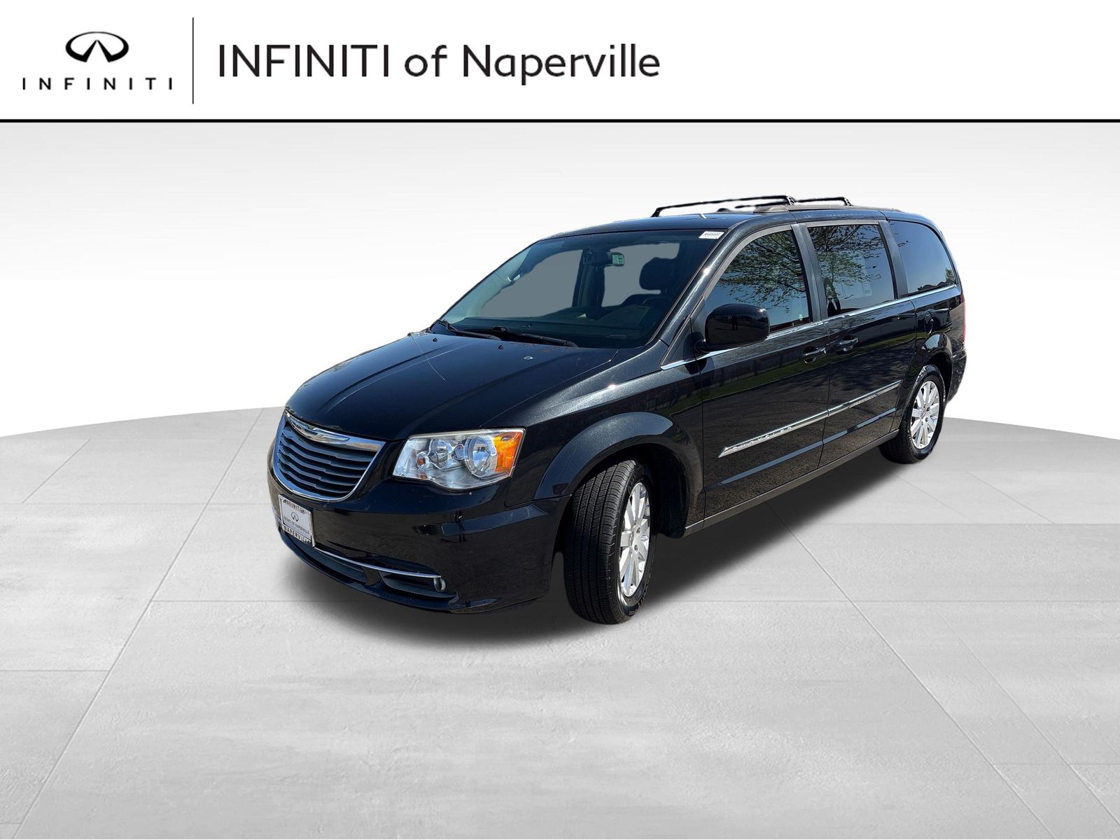 Brilliant Black Crystal Pearlcoat 2016 Chrysler Town & Country Touring FWD Minivan Front-Wheel Drive 6-Speed Automatic