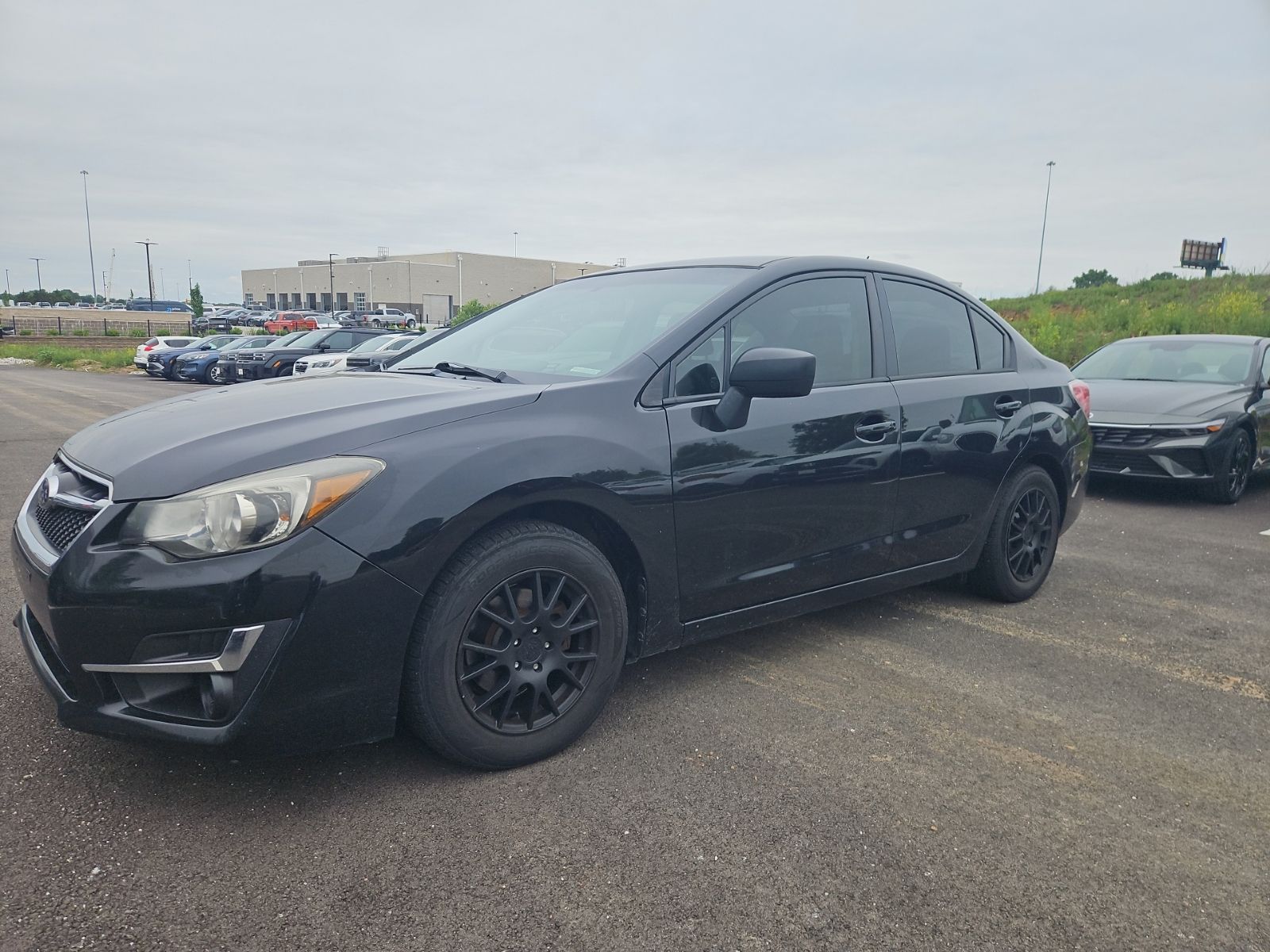 Crystal Black Silica 2015 Subaru Impreza 2.0i Sedan All-Wheel Drive Continuously Variable Transmission