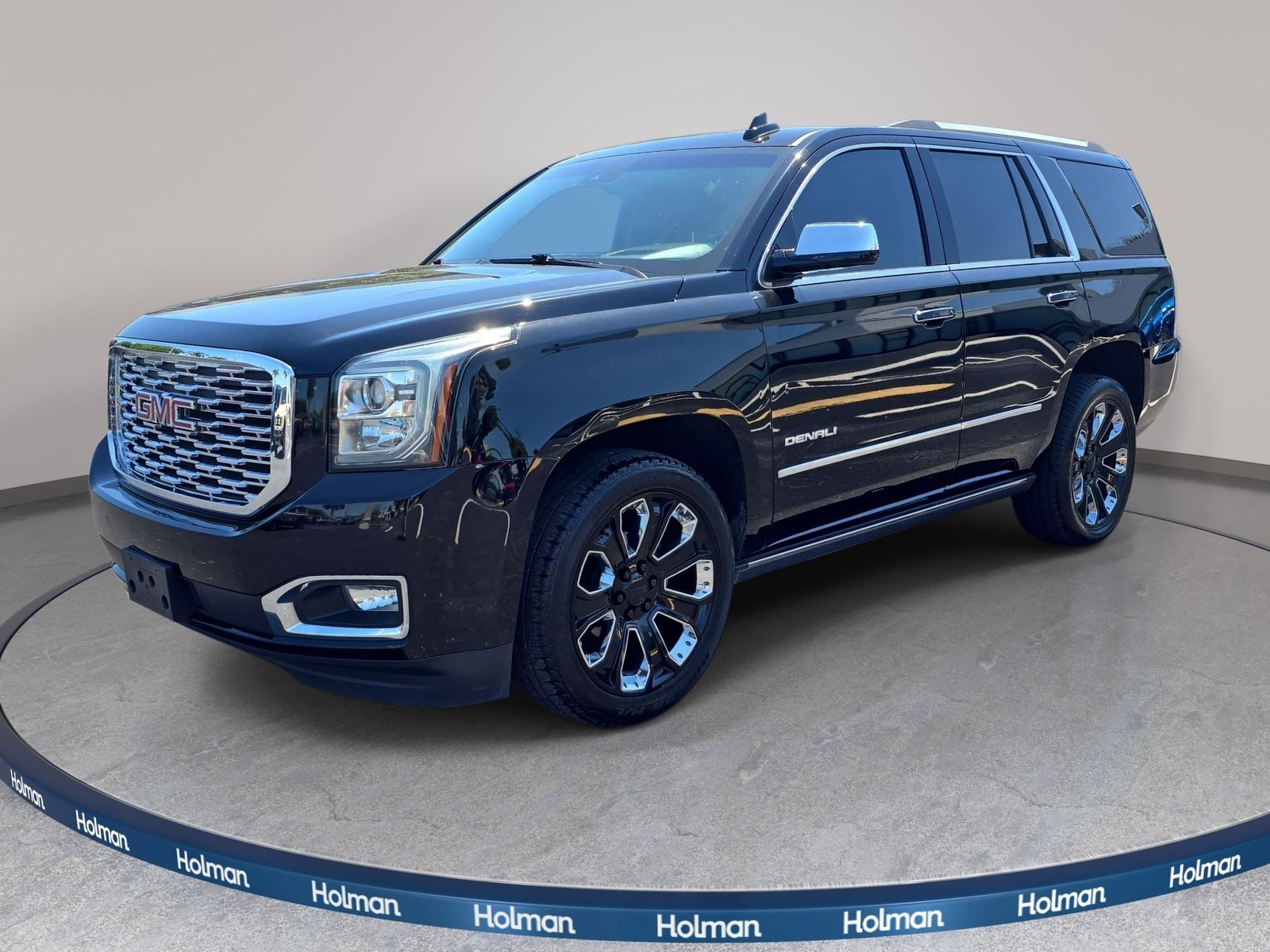 Onyx Black 2019 GMC Yukon Denali 4WD SUV / Crossover Four-Wheel Drive