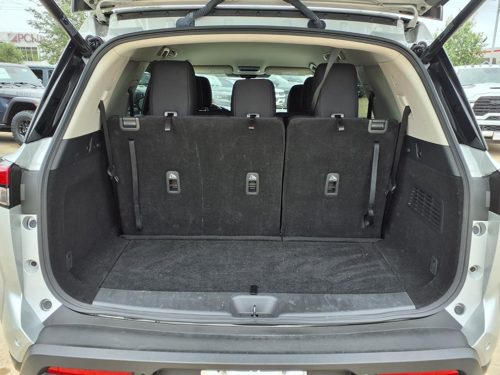 2025 Nissan Pathfinder SV Silver at Bravo Nissan