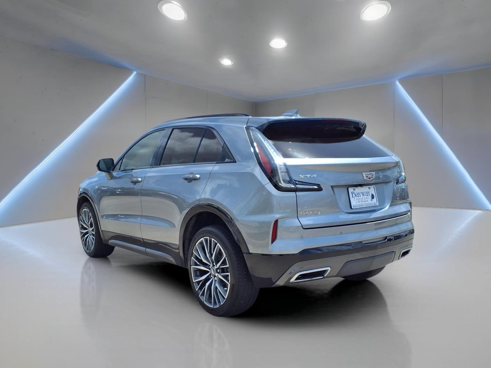 2024 Cadillac XT4 Sport Silver at Tom Peacock Cadillac