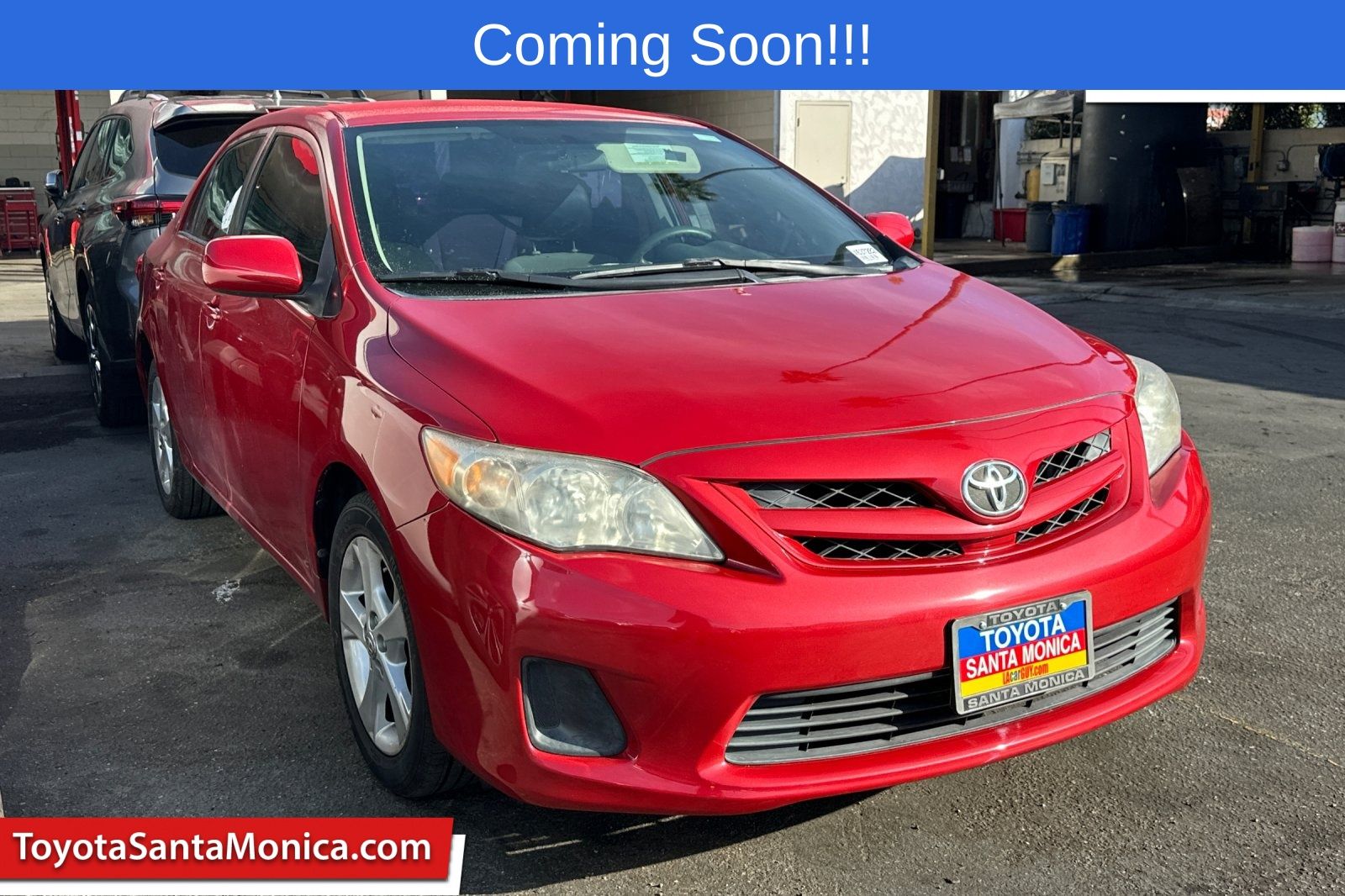 Barcelona Red Metallic 2011 Toyota Corolla Sedan Front-Wheel Drive 4-Speed Automatic