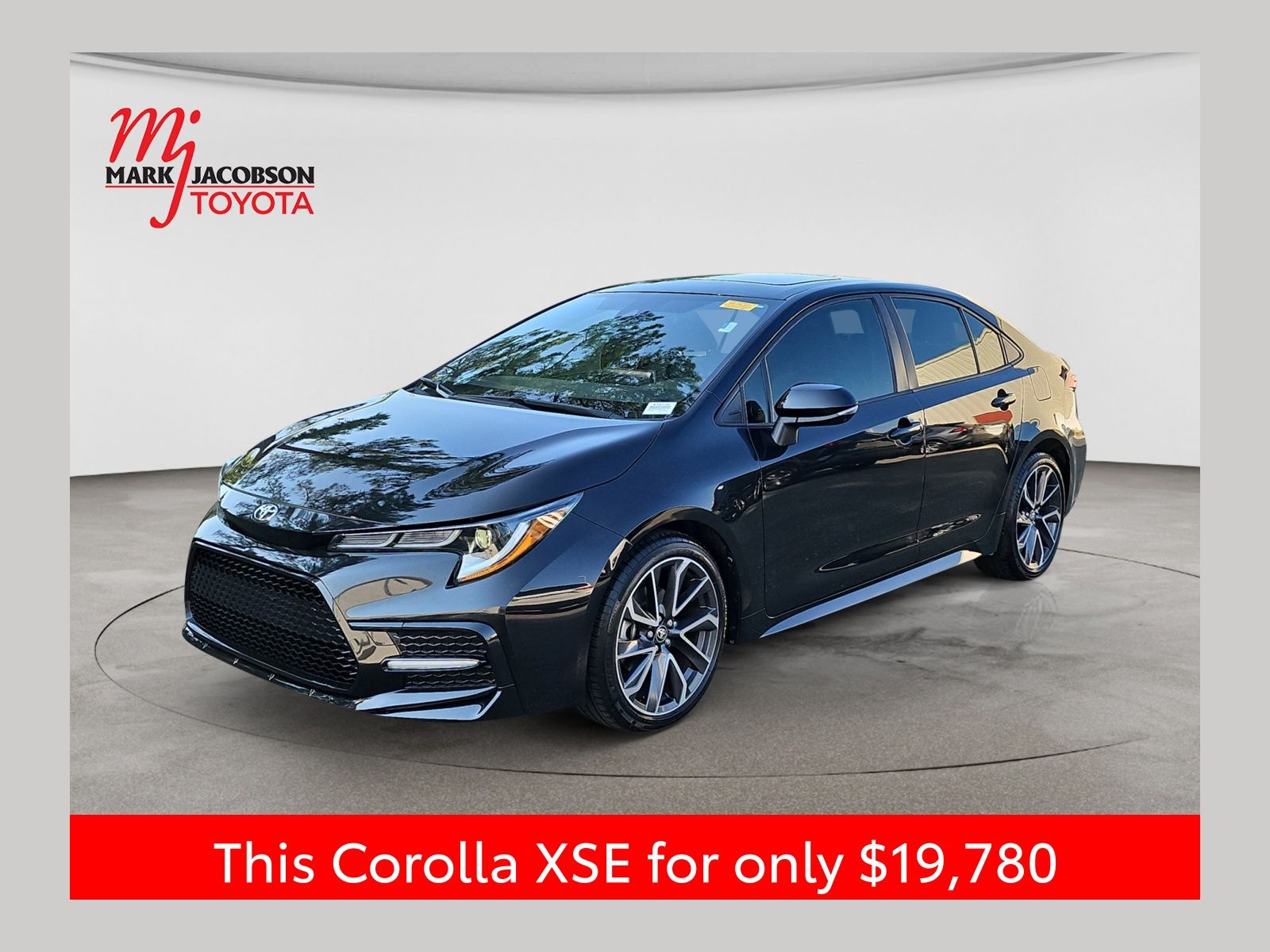Black Sand Pearl 2022 Toyota Corolla Sedan Front-Wheel Drive Continuously Variable Transmission
