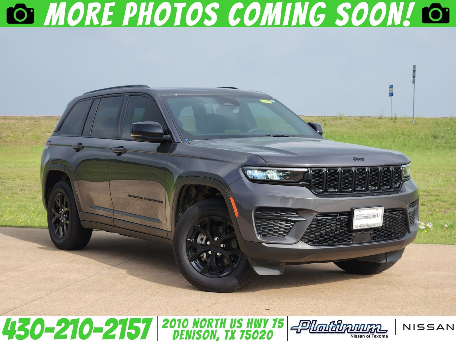 Baltic Gray Metallic Clearcoat 2025 Jeep Grand Cherokee Altitude X 4WD SUV / Crossover Four-Wheel Drive 8-Speed Automatic