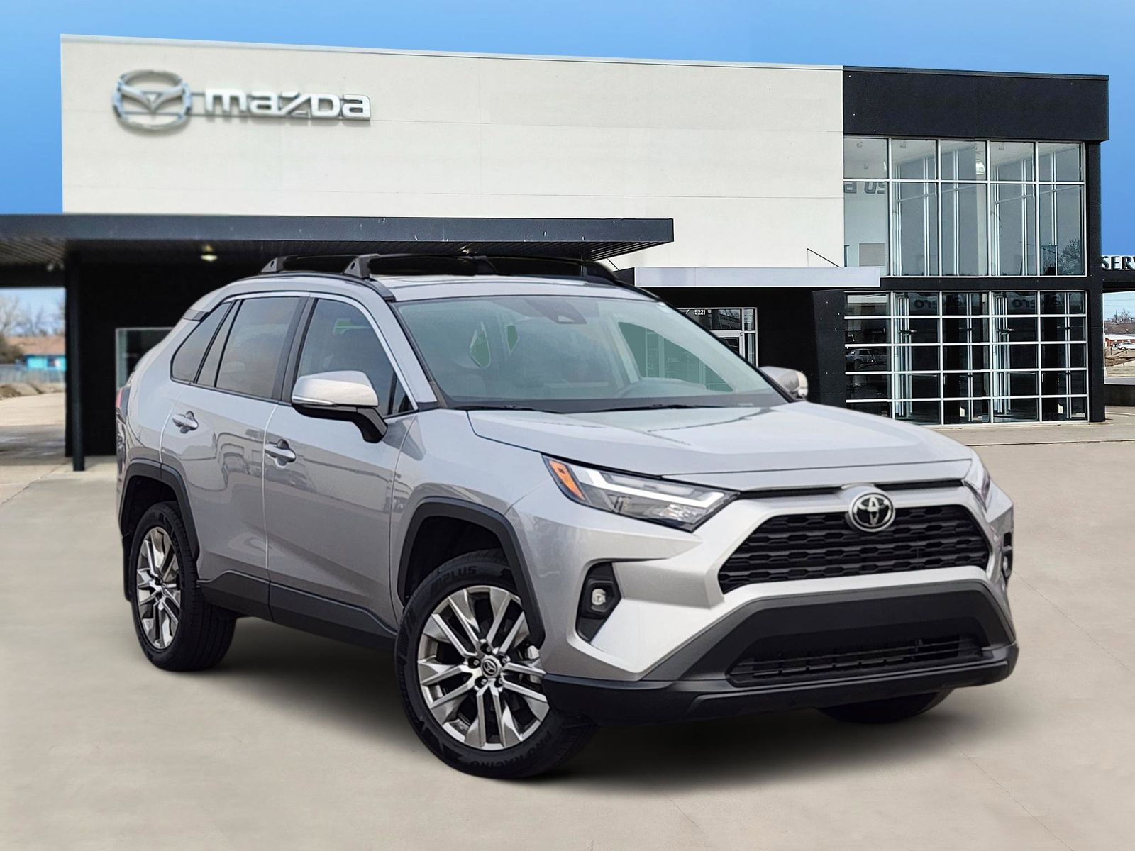 Silver 2023 Toyota RAV4 XLE Premium FWD SUV / Crossover Front-Wheel Drive 8-Speed Automatic