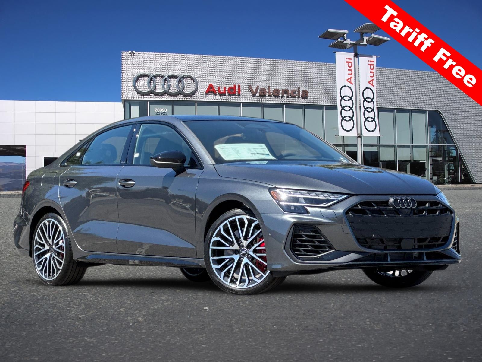 Daytona Gray 2026 Audi S3 Sedan All-Wheel Drive 7-Speed Automatic