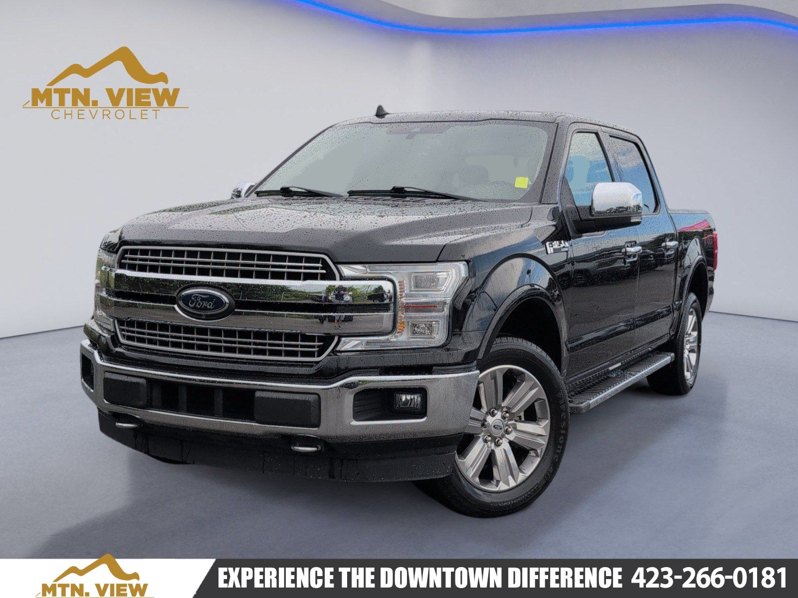 Black Metallic 2020 Ford F-150 Pickup Truck Four-Wheel Drive Automatic