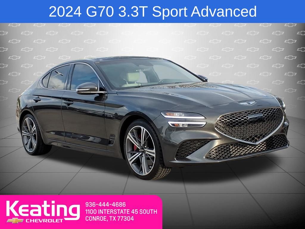 2024 Genesis G70 3.3T Sport Advanced RWD