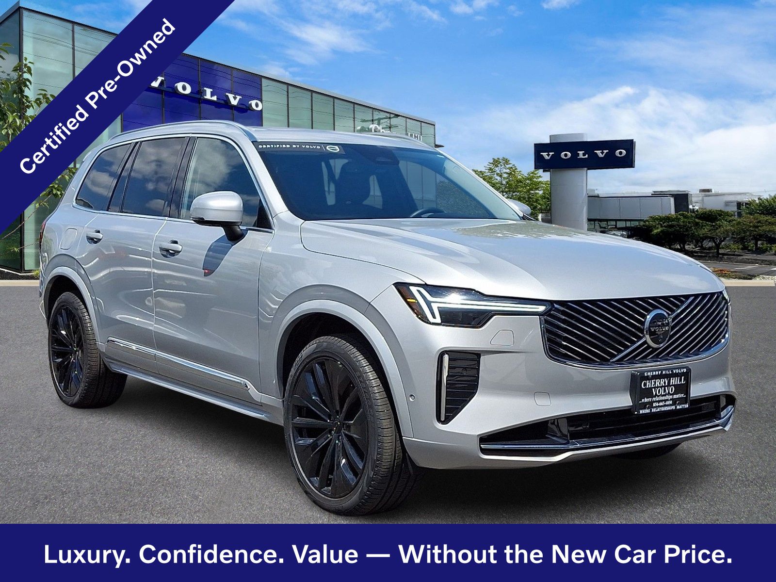 Silver 2025 Volvo XC90 SUV / Crossover All-Wheel Drive Automatic