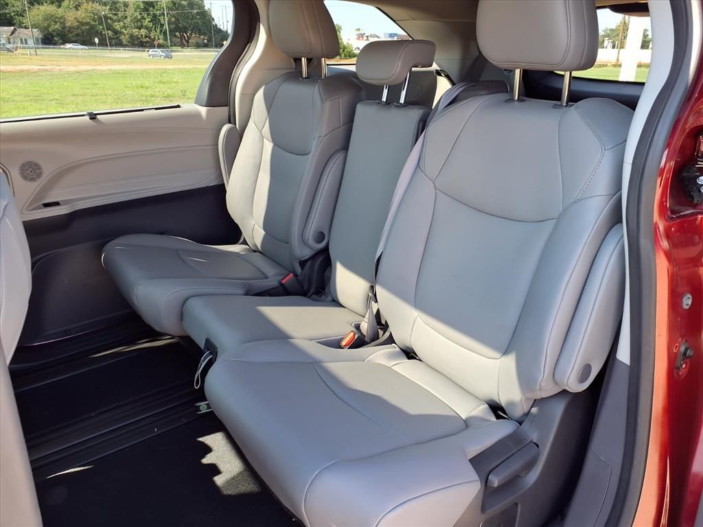 2023 Toyota Sienna XLE Red at Gullo Toyota