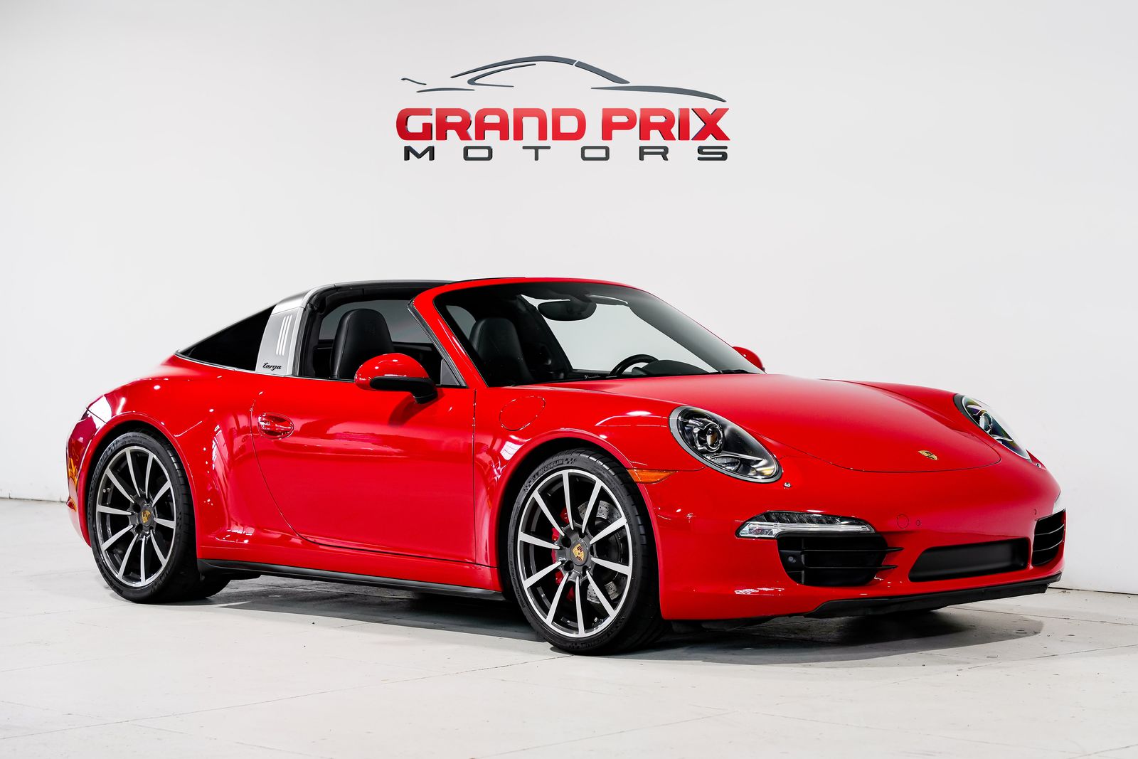 Guards Red 2015 Porsche 911 Targa 4S Cabriolet AWD Convertible All-Wheel Drive Automatic