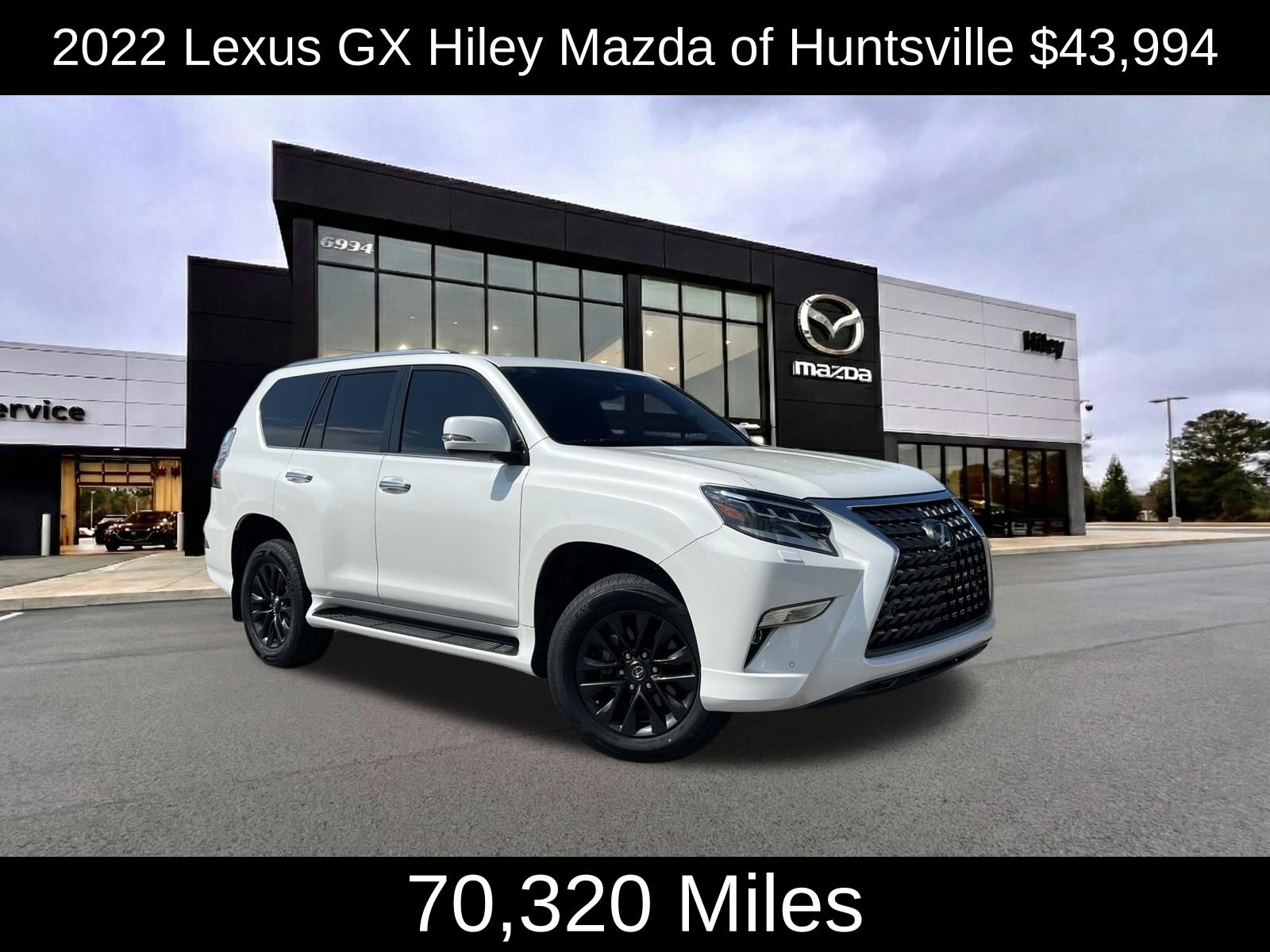 Starfire Pearl 2022 Lexus GX SUV / Crossover All-Wheel Drive 6-Speed Automatic