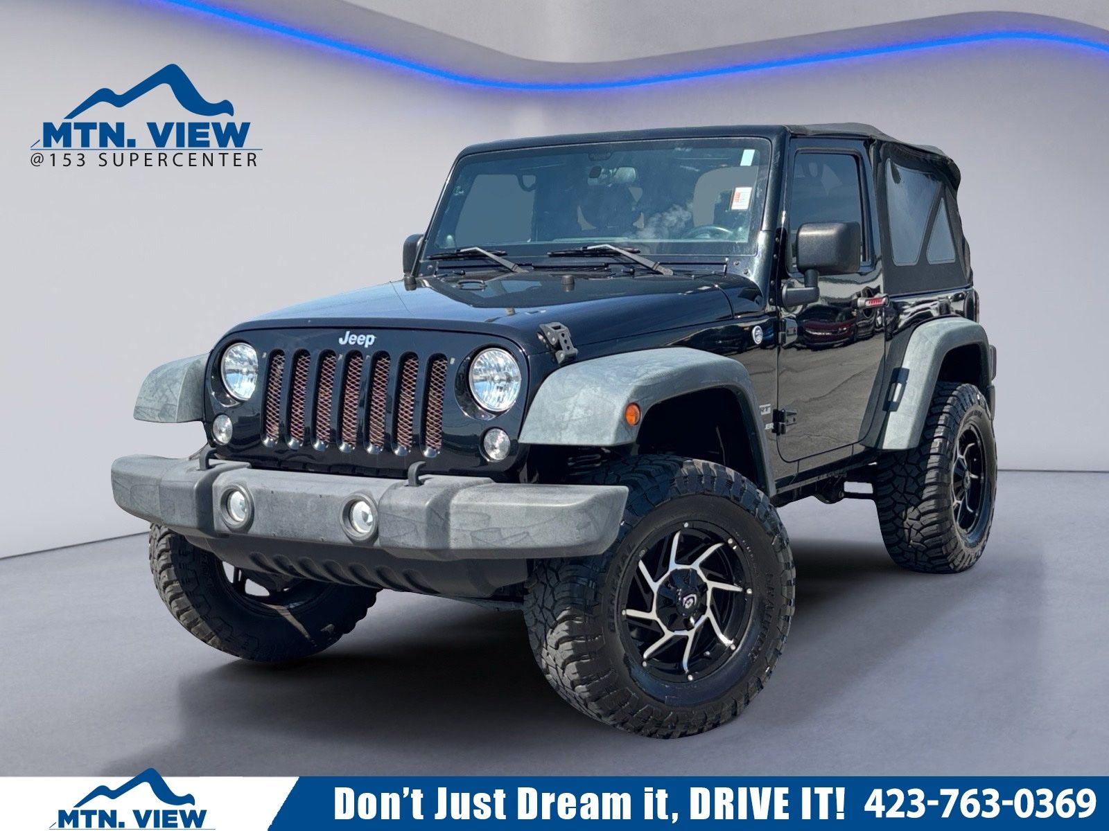 Black Clearcoat 2014 Jeep Wrangler SUV / Crossover Four-Wheel Drive 6-Speed Manual