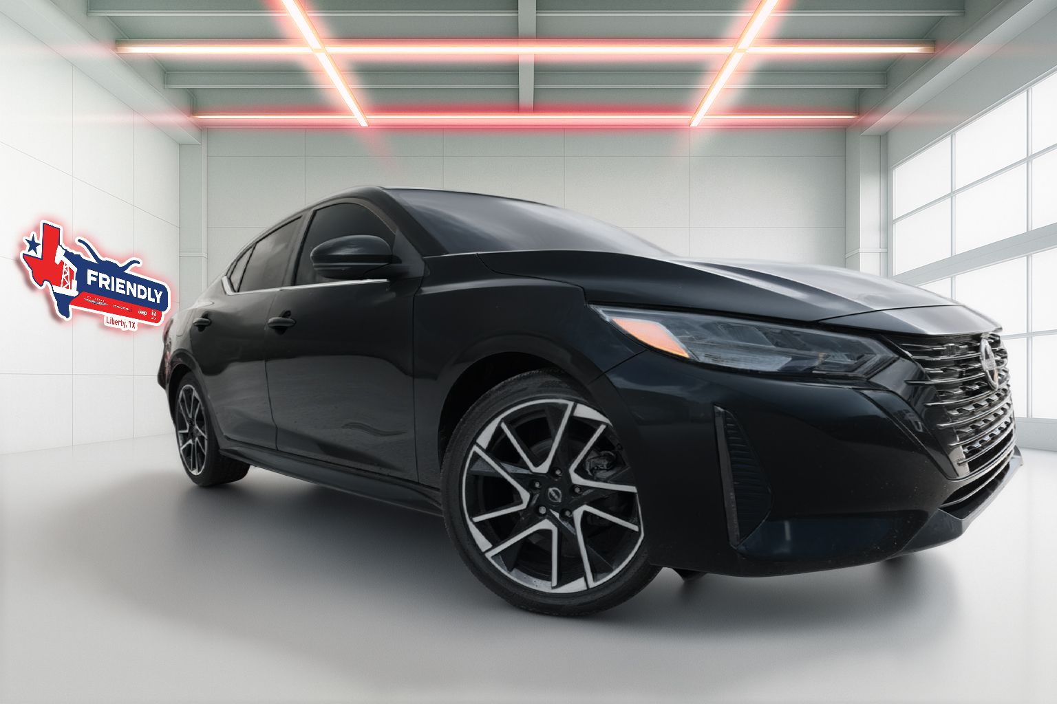 Super Black 2025 Nissan Sentra Sedan Front-Wheel Drive Continuously Variable Transmission