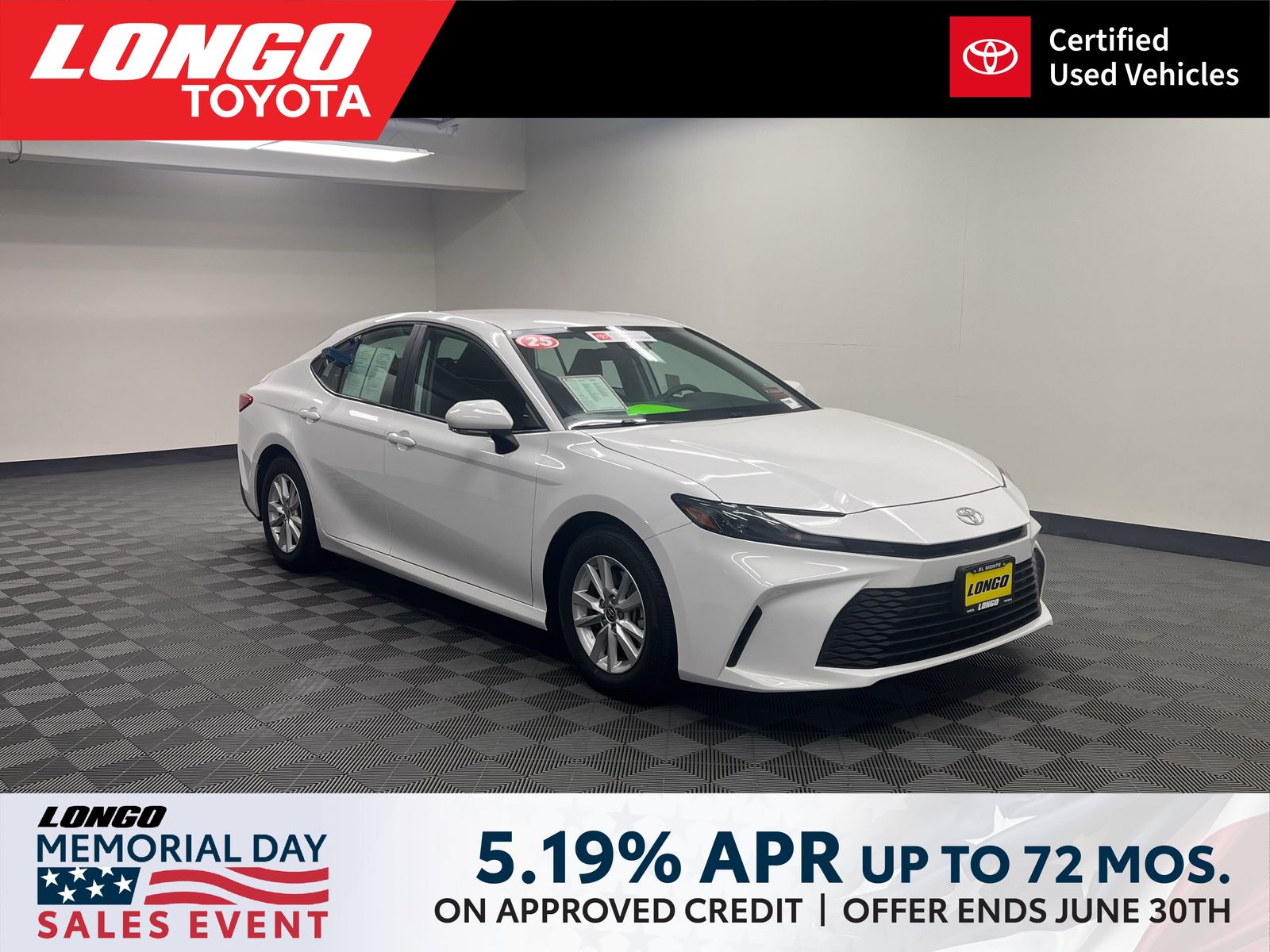 used 2025 Toyota Camry car, priced at $27,988