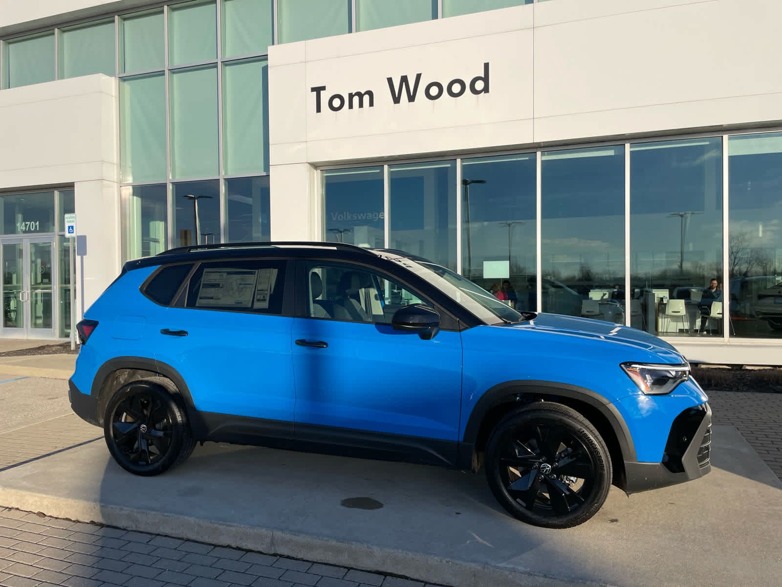 new 2026 Volkswagen Taos car, priced at $32,946