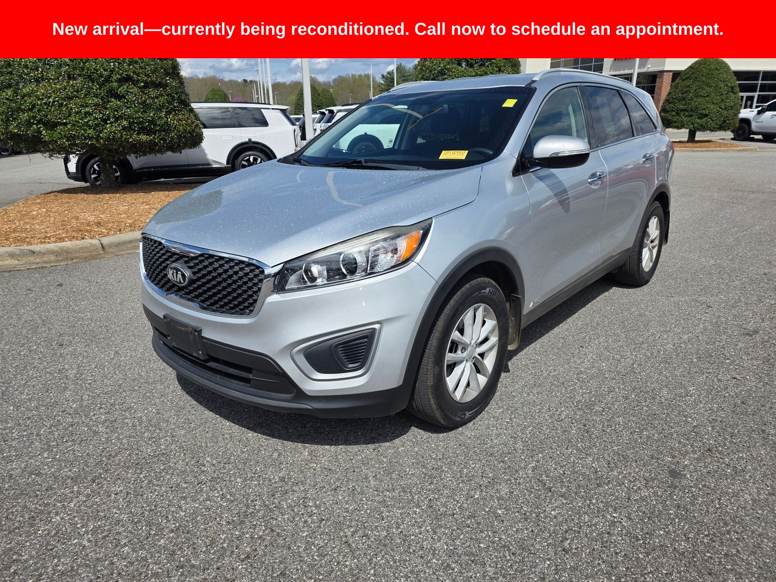 Sparkling Silver 2018 Kia Sorento LX AWD SUV / Crossover All-Wheel Drive 6-Speed Automatic