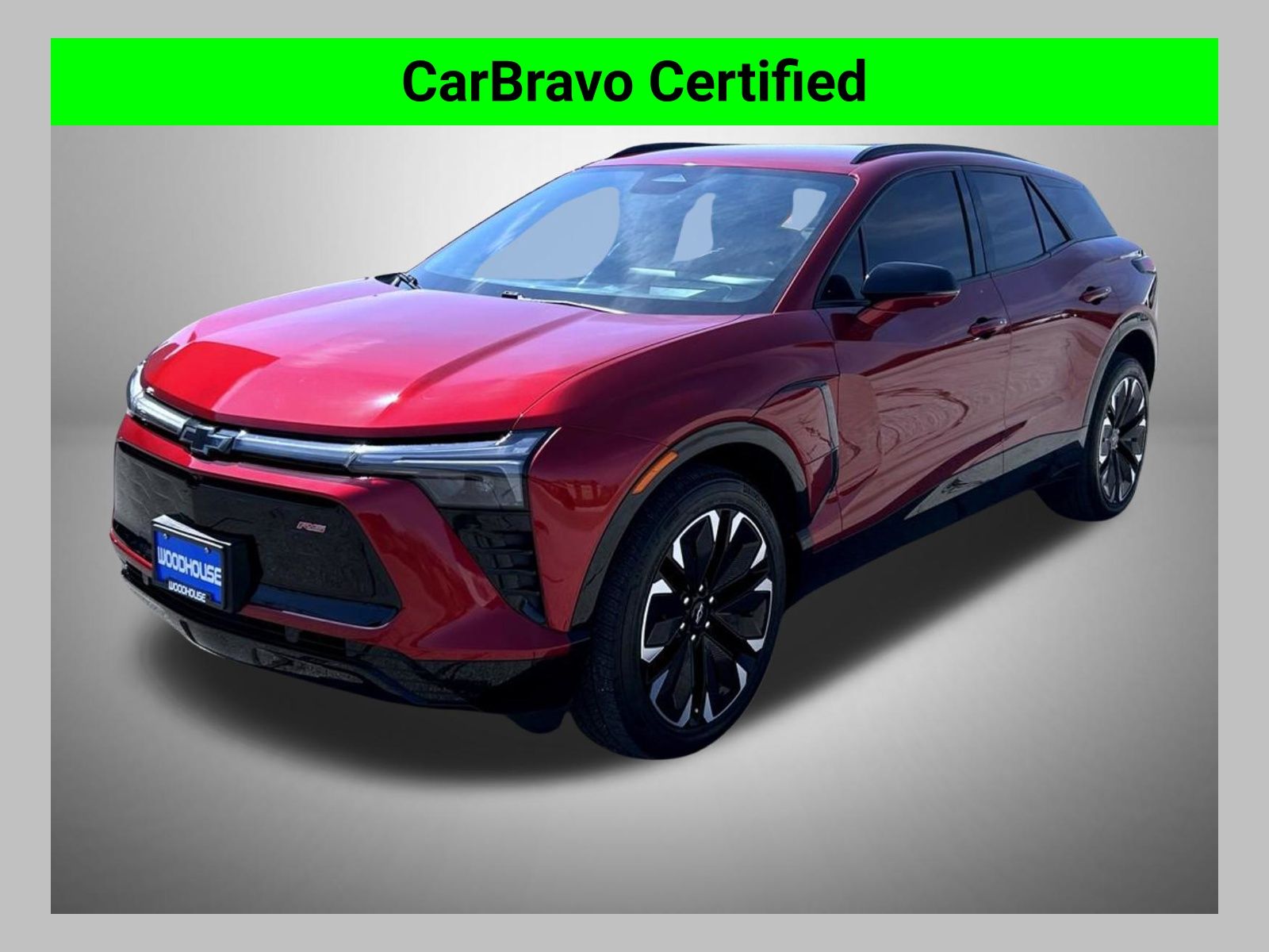 Radiant Red Tintcoat 2024 Chevrolet Blazer EV SUV / Crossover All-Wheel Drive 1-Speed Automatic