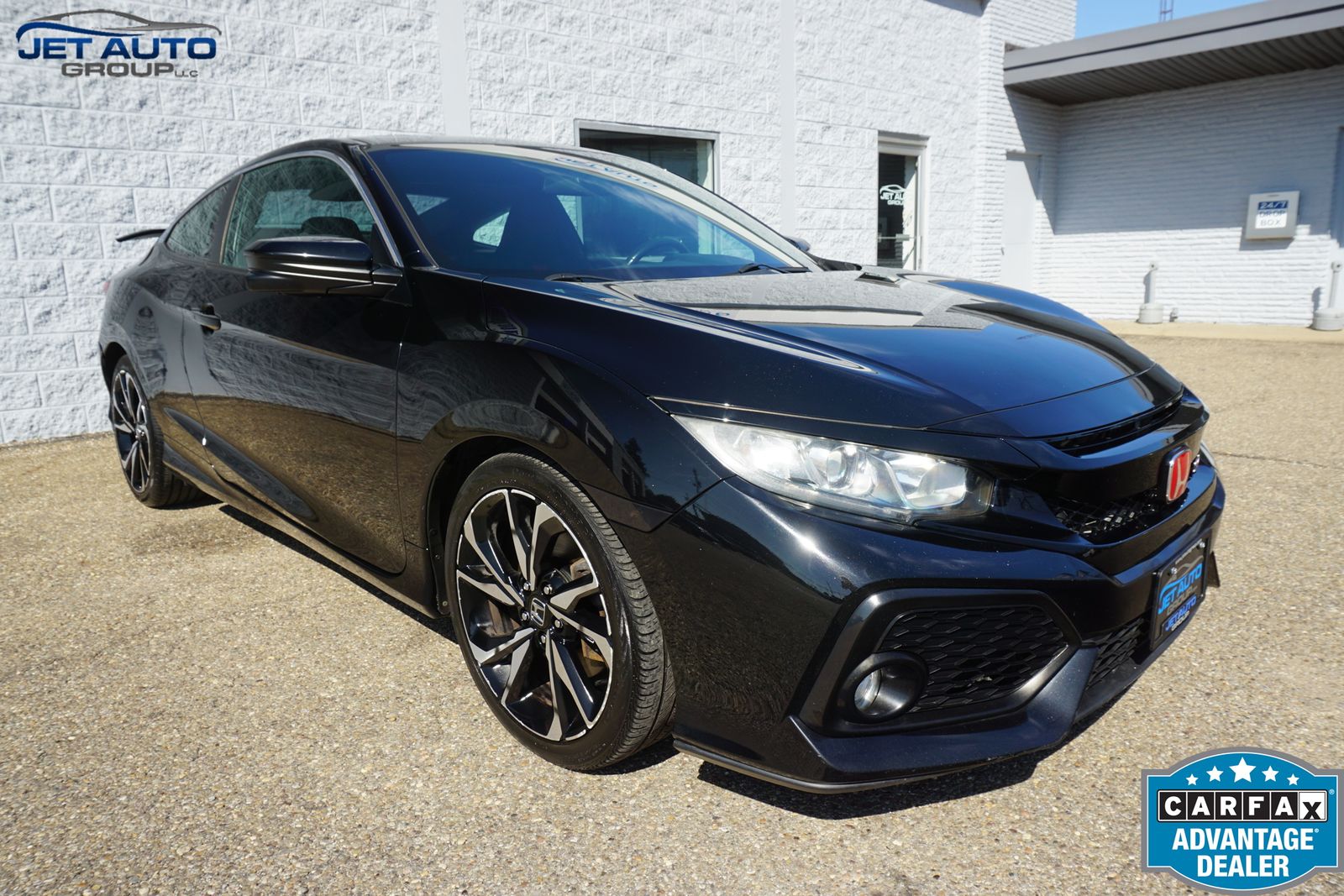 Crystal Black Pearl 2018 Honda Civic Coupe Coupe Front-Wheel Drive 6-Speed Manual