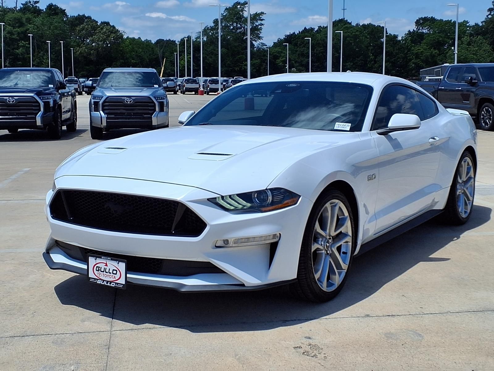 2022 Ford Mustang GT Premium White at Emmons Autoplex