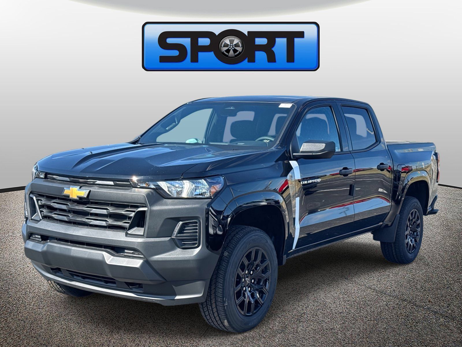 Black 2026 Chevrolet Colorado Pickup Truck Four-Wheel Drive 8-Speed Automatic
