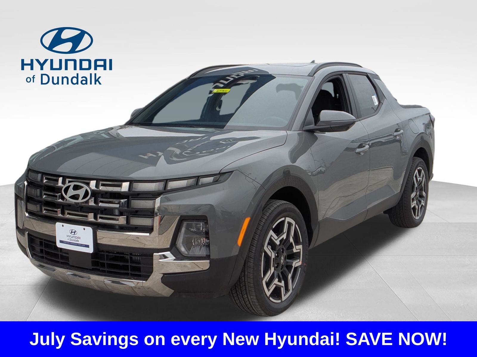Hampton Gray 2026 Hyundai Santa Cruz Pickup Truck All-Wheel Drive 8-Speed Automatic