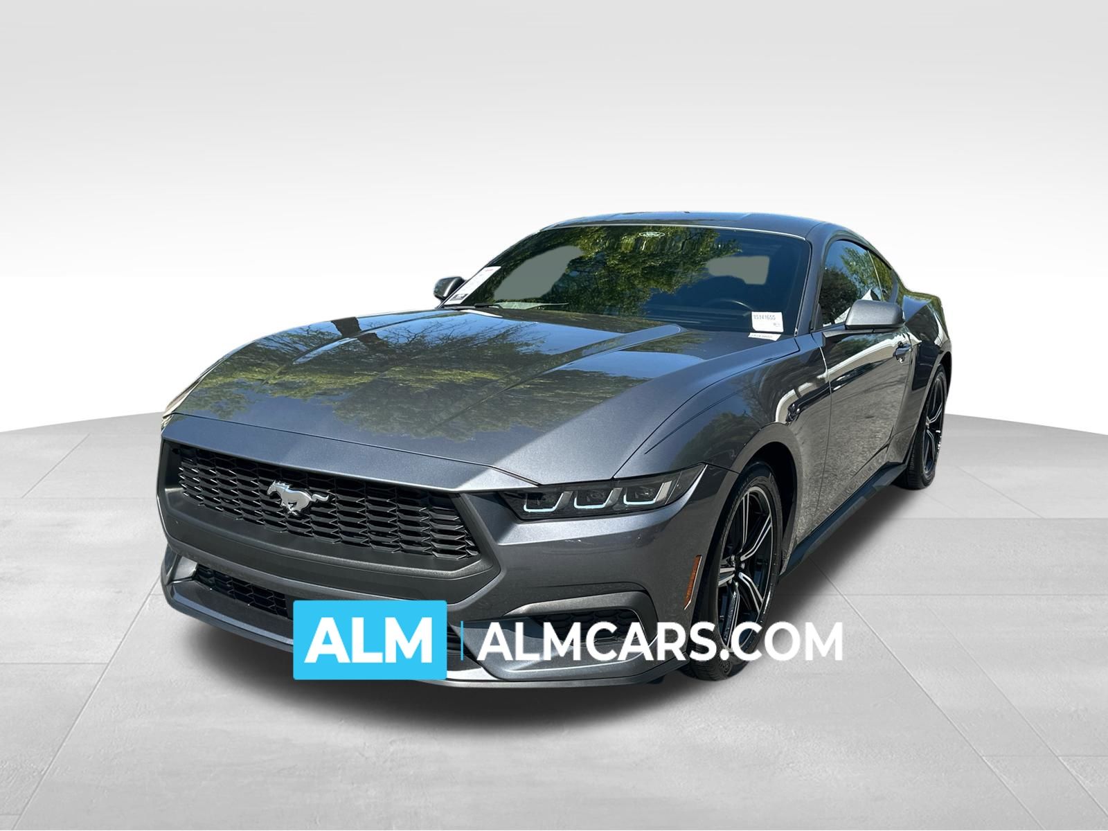 Carbonized Gray Metallic 2024 Ford Mustang EcoBoost Premium Fastback RWD Coupe Rear-Wheel Drive Automatic