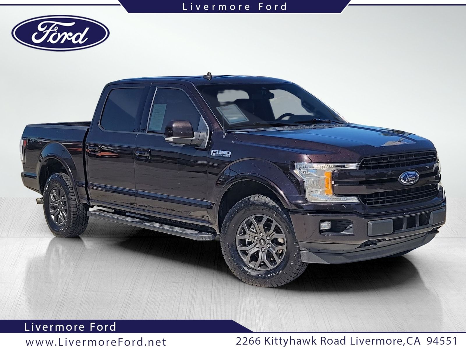Magma Red Metallic 2020 Ford F-150 Pickup Truck Four-Wheel Drive Automatic
