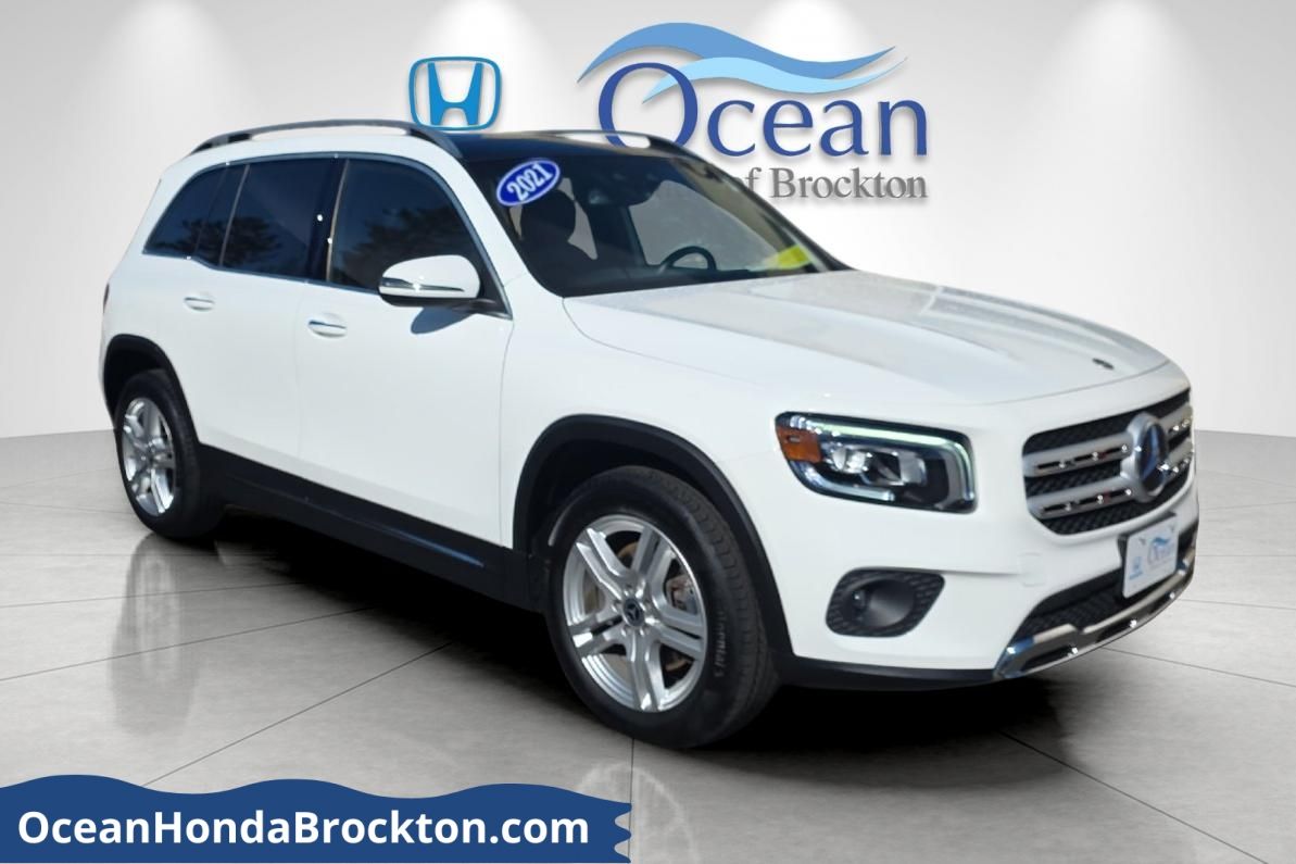 Digital White Metallic 2021 Mercedes-Benz GLB 250 4MATIC SUV / Crossover All-Wheel Drive 8-Speed Automatic