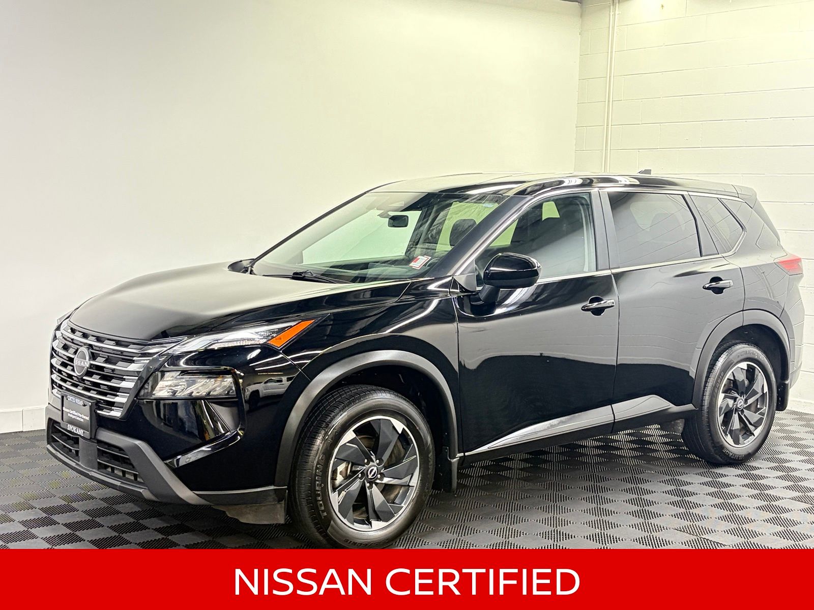 Super Black 2025 Nissan Rogue SUV / Crossover All-Wheel Drive Continuously Variable Transmission
