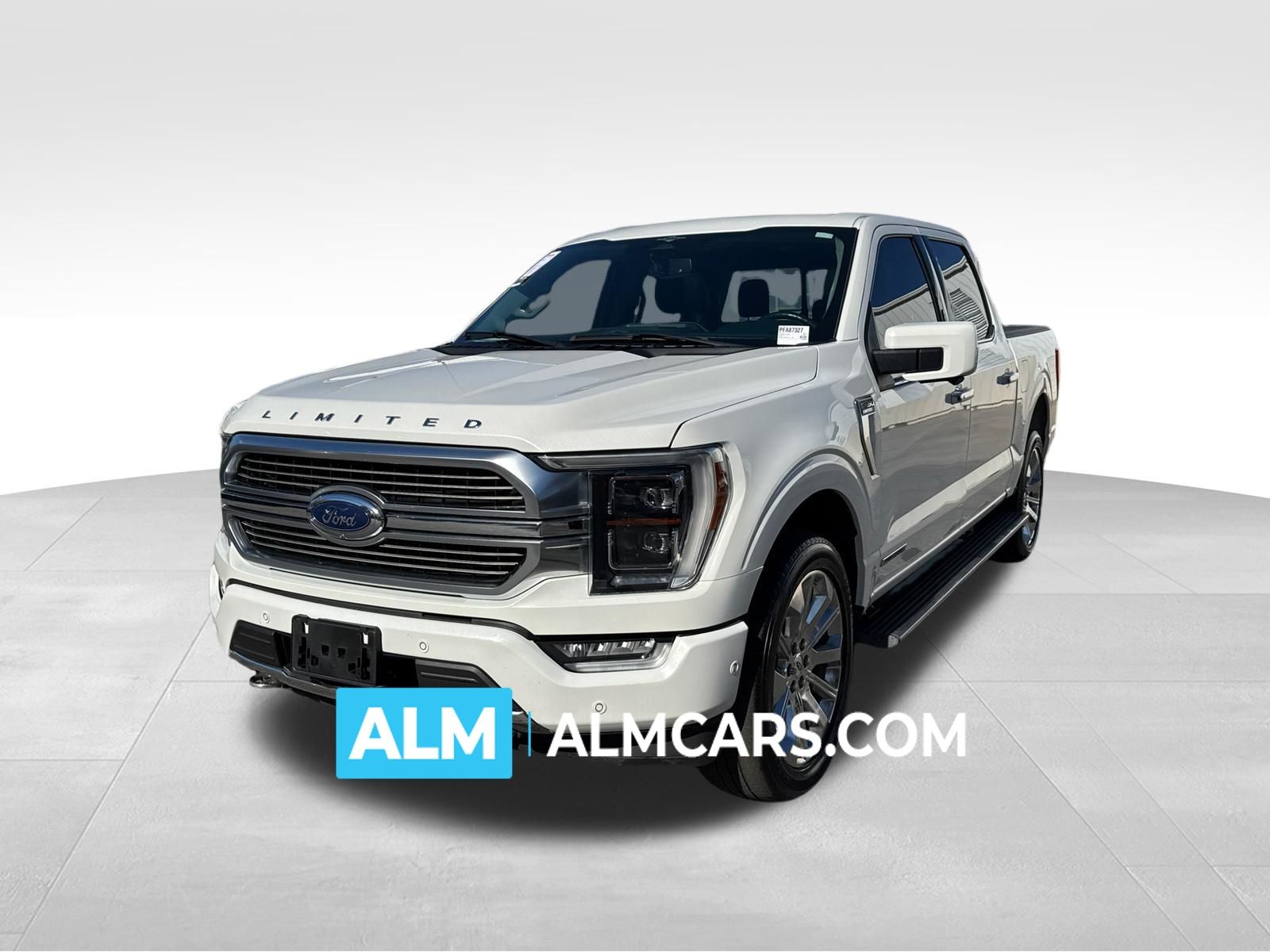 White 2023 Ford F-150 Limited SuperCrew 4WD Pickup Truck Four-Wheel Drive Automatic