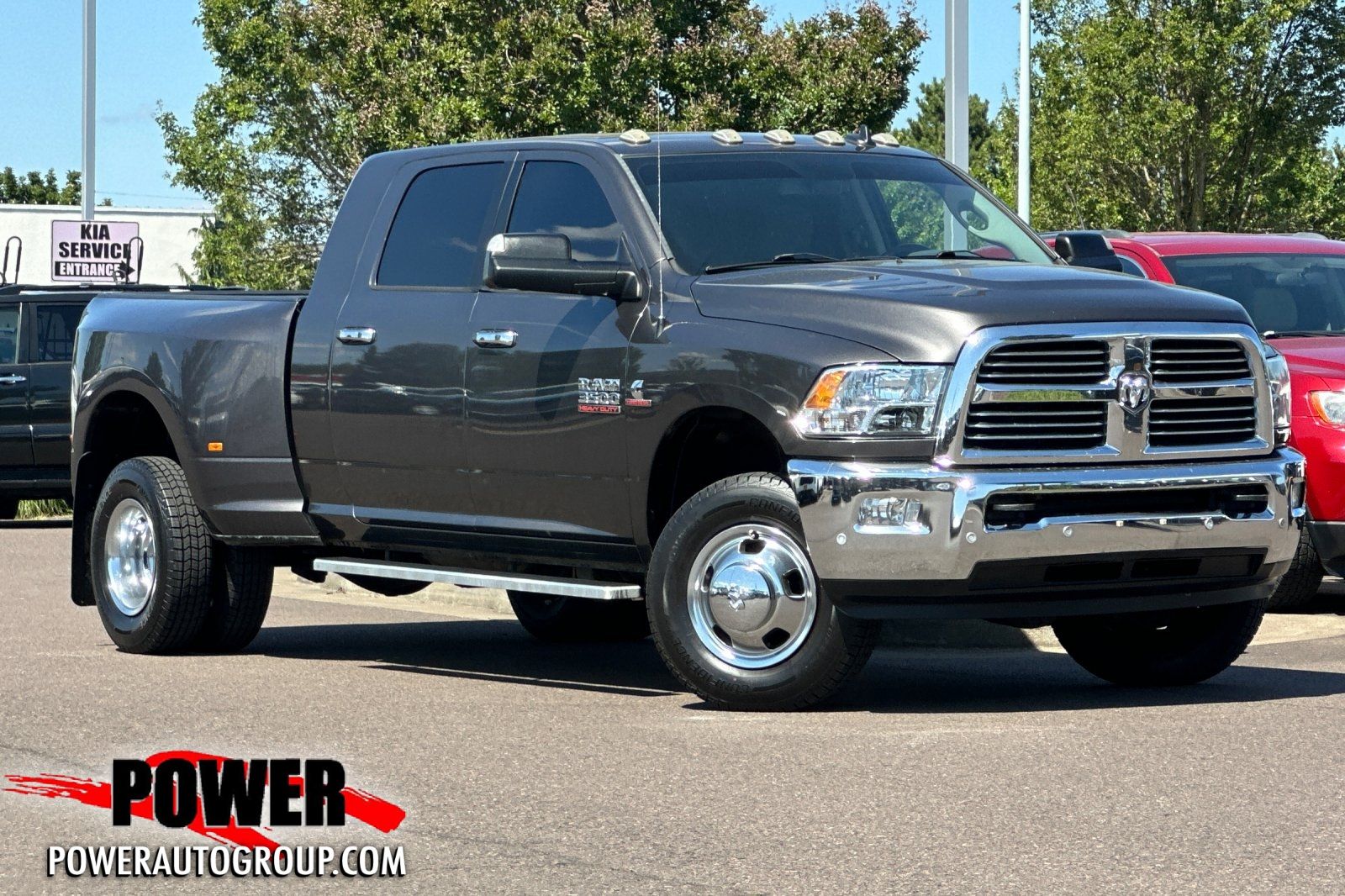 Crystal Metallic 2017 RAM 3500 Pickup Truck Four-Wheel Drive 6-Speed Automatic