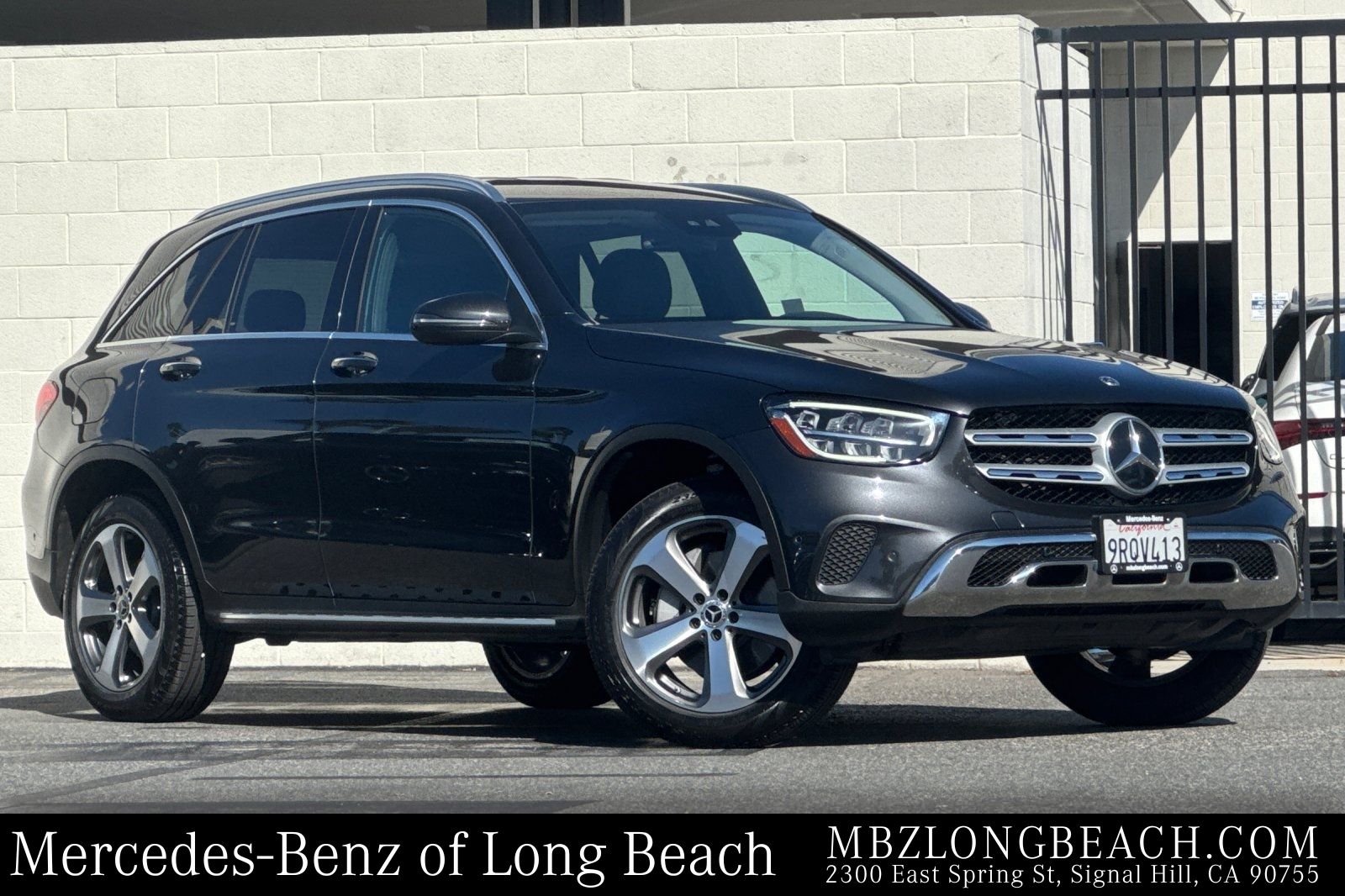 Graphite Gray Metallic 2022 Mercedes-Benz GLC SUV / Crossover Rear-Wheel Drive 9-Speed Automatic