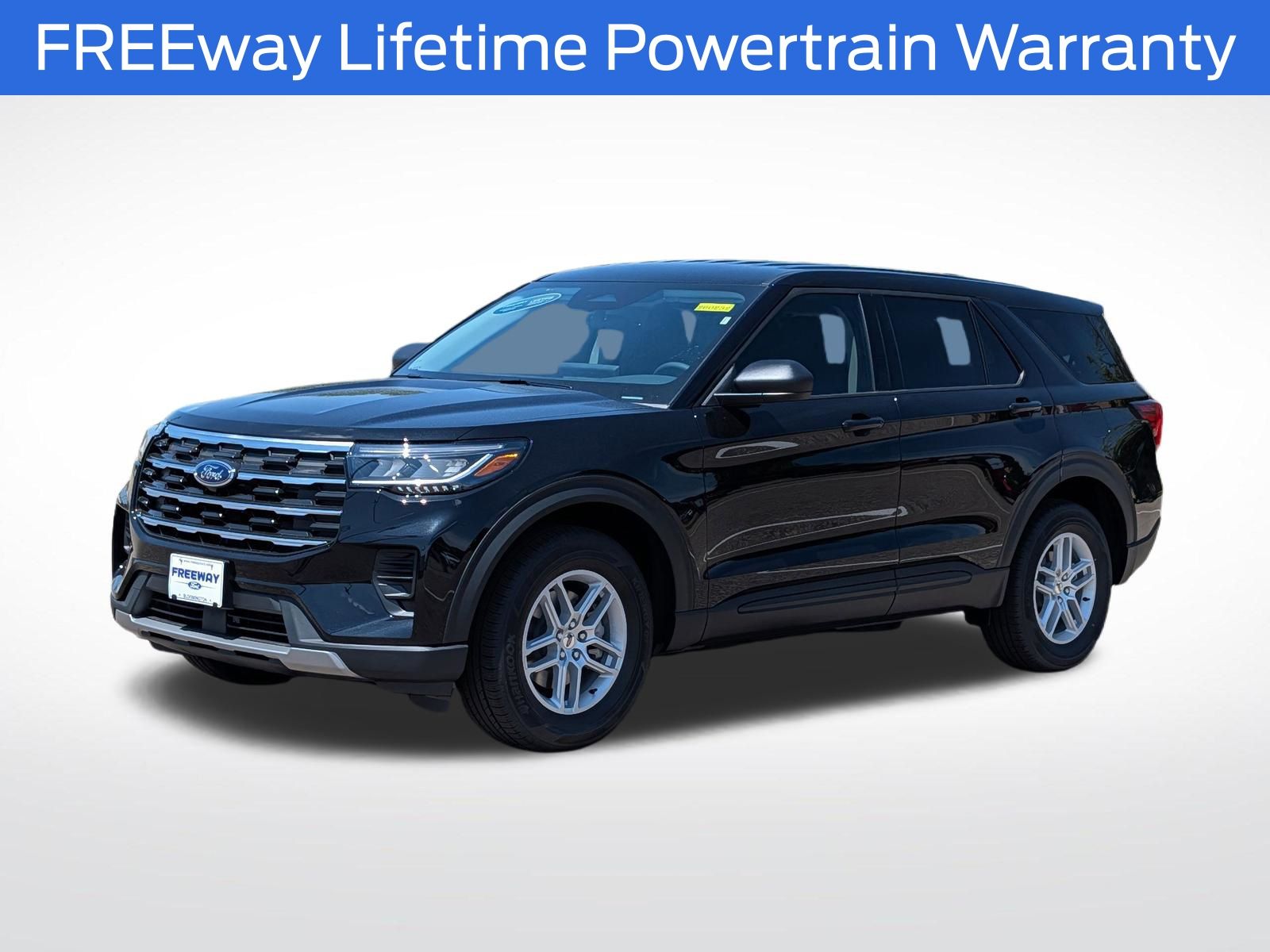 Agate Black Metallic 2026 Ford Explorer SUV / Crossover All-Wheel Drive Automatic