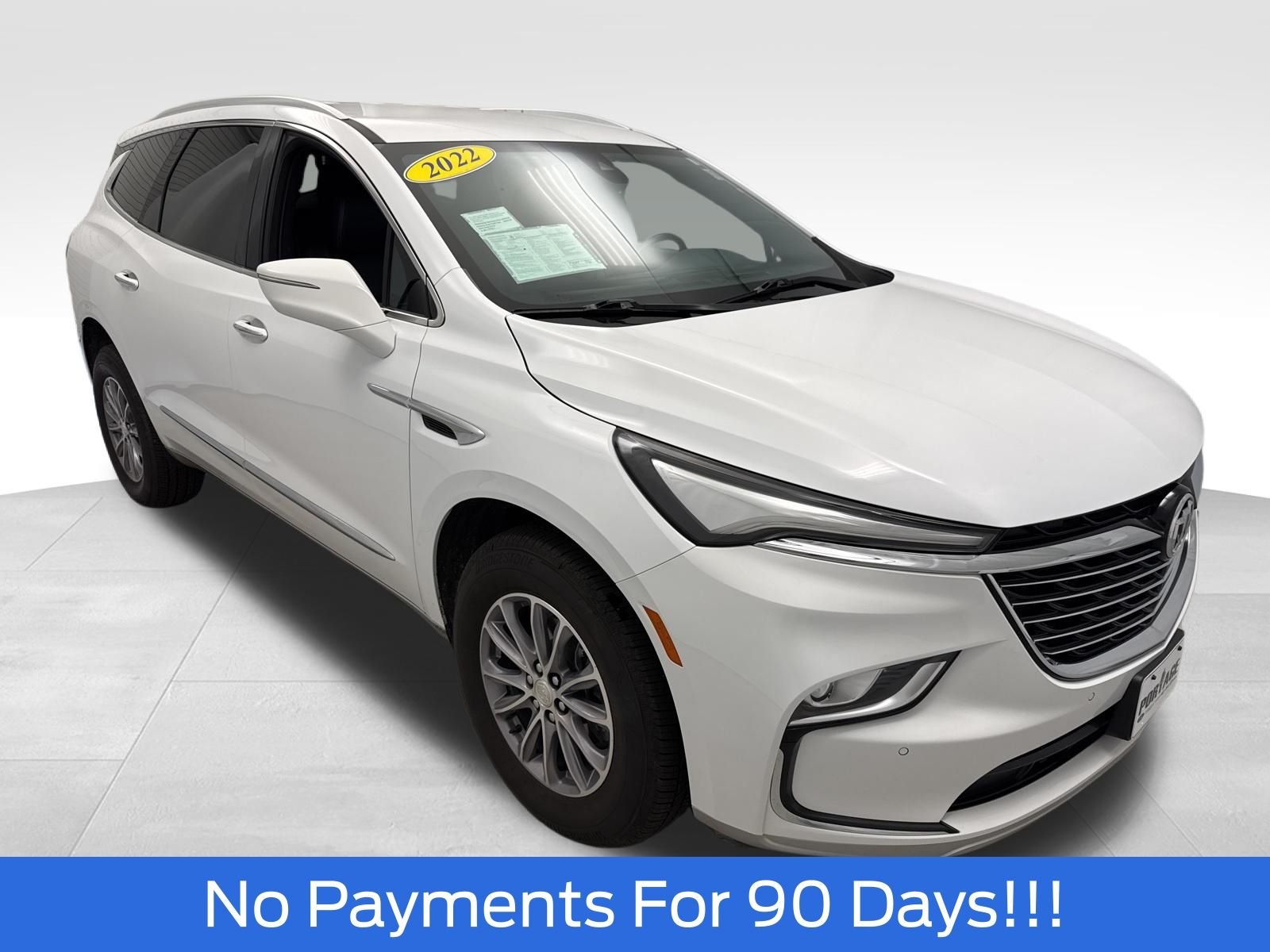 Summit White 2022 Buick Enclave Essence AWD SUV / Crossover Four-Wheel Drive 9-Speed Automatic