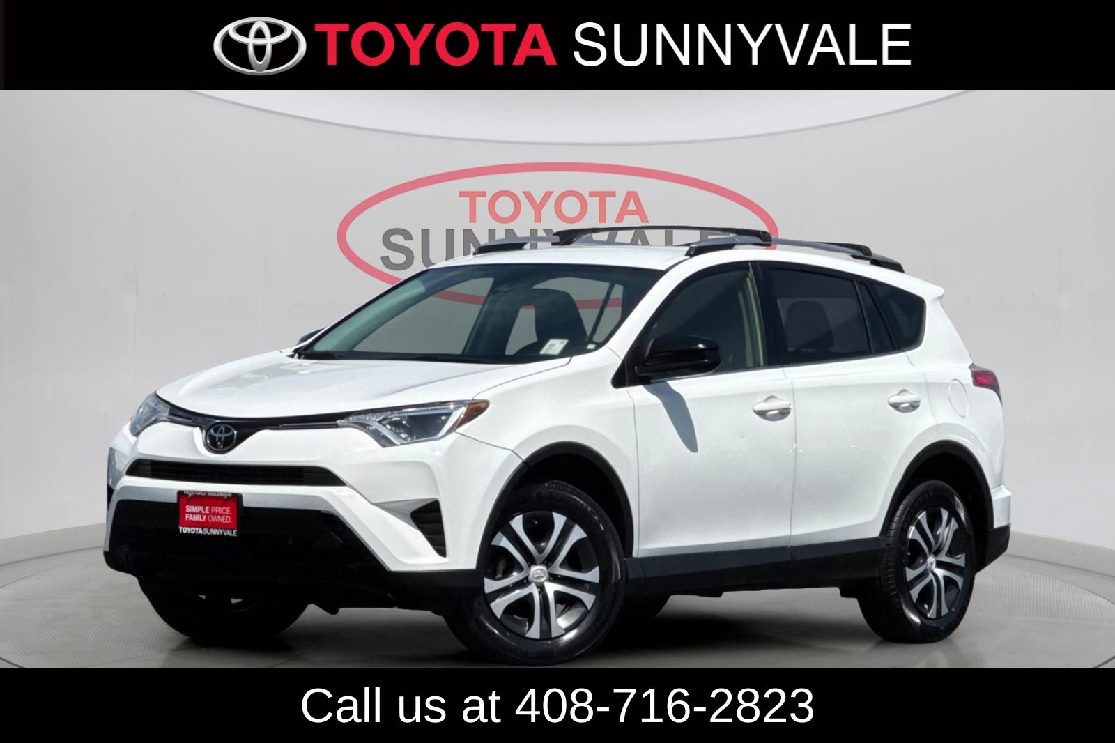 Used 2017 Toyota RAV4 LE with VIN JTMZFREV0HJ127142 for sale in Sunnyvale, CA
