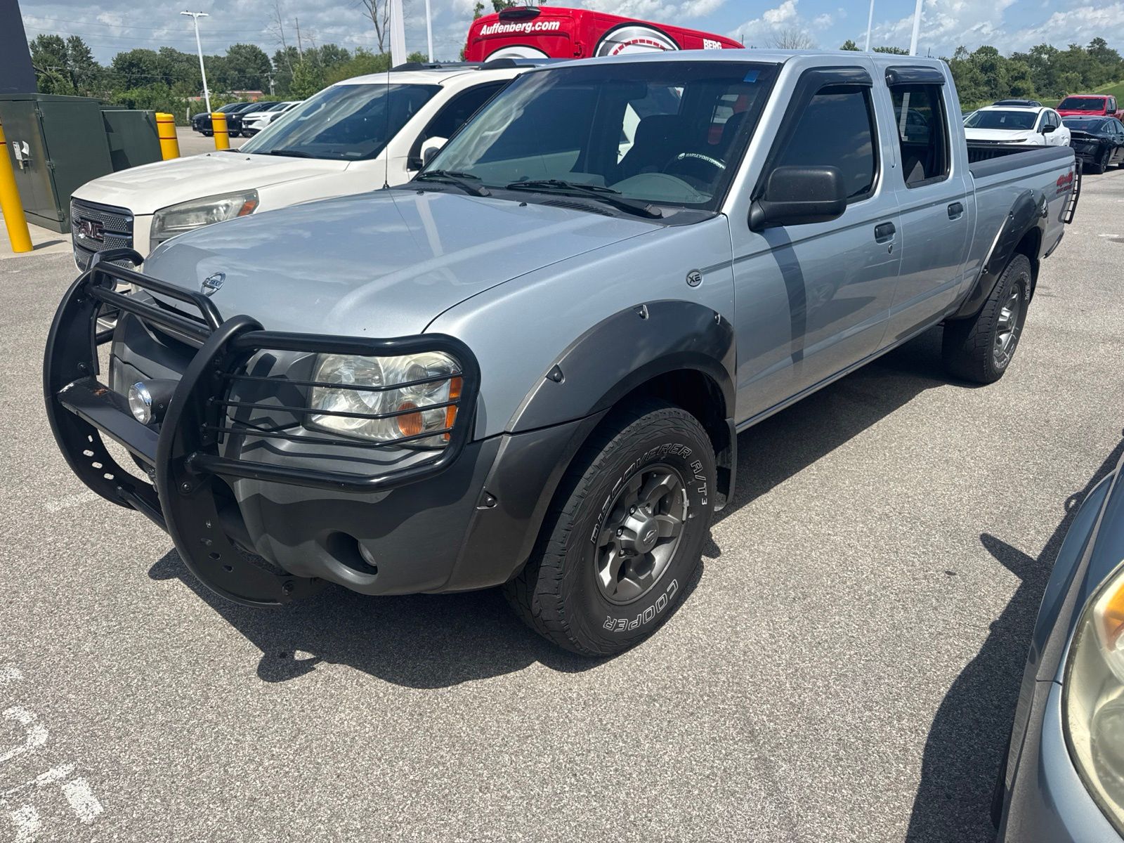 Silver Ice Metallic 2003 Nissan Frontier Pickup Truck Four-Wheel Drive 4-Speed Automatic Overdrive