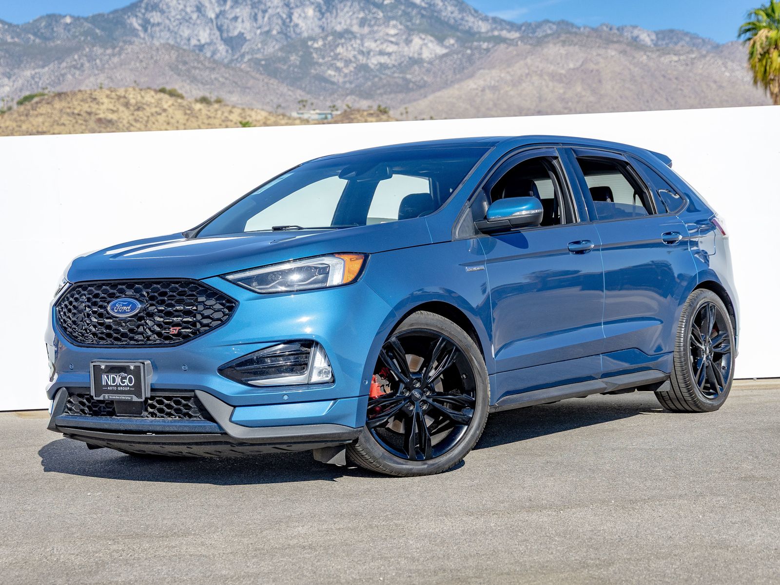 Blue Metallic 2020 Ford Edge SUV / Crossover All-Wheel Drive 8-Speed Automatic