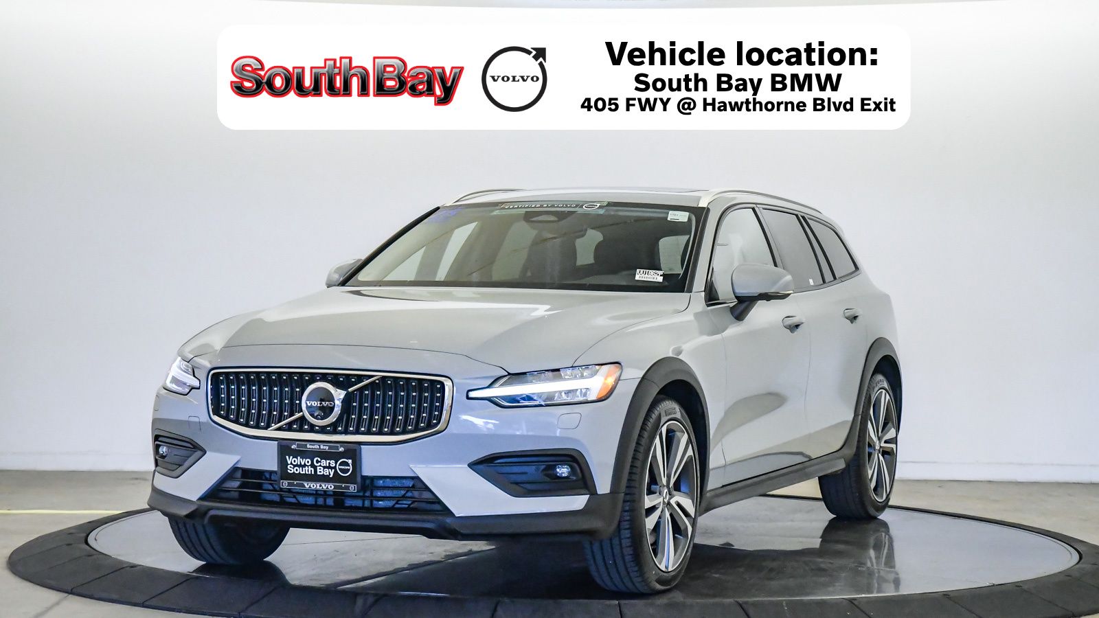 Gray 2025 Volvo V60 Cross Country B5 Plus AWD Wagon All-Wheel Drive Automatic