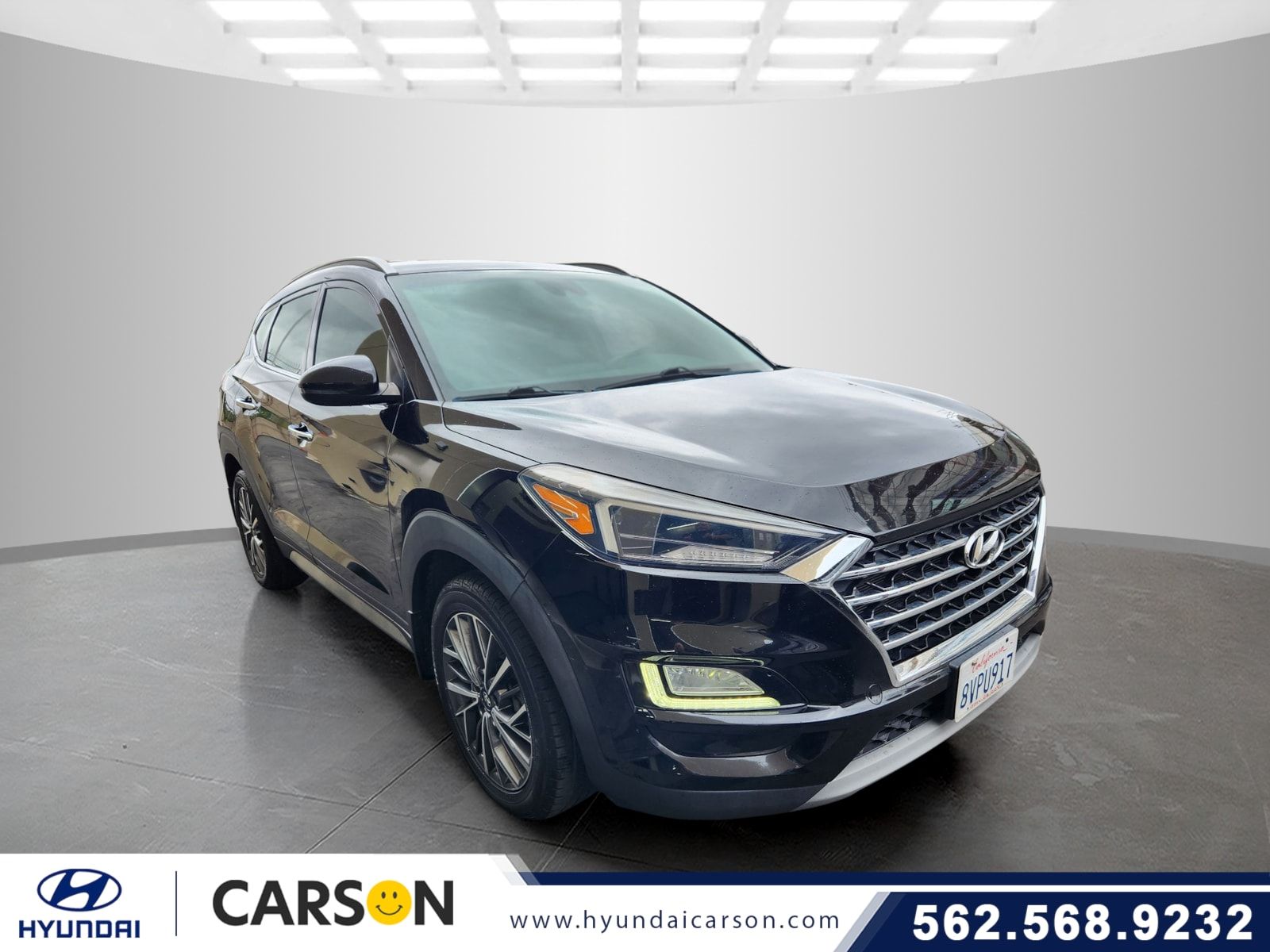 Black Noir Pearl 2019 Hyundai Tucson Limited FWD SUV / Crossover Front-Wheel Drive 6-Speed Automatic