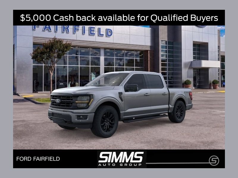 Carbonized Gray Metallic 2026 Ford F-150 Pickup Truck Four-Wheel Drive Automatic