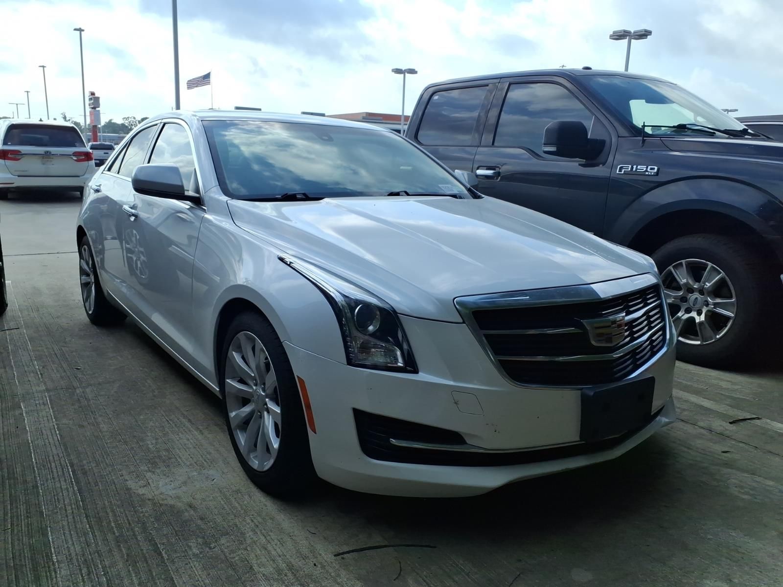 2018 Cadillac ATS 2.0L Turbo White at DeMontrond Automotive Group