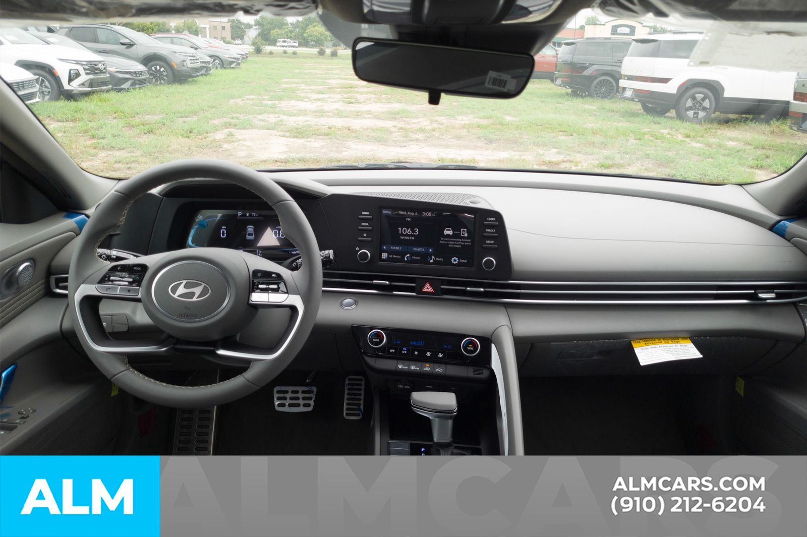 Used 2025 Intense Blue Hyundai SEL Sport image 18