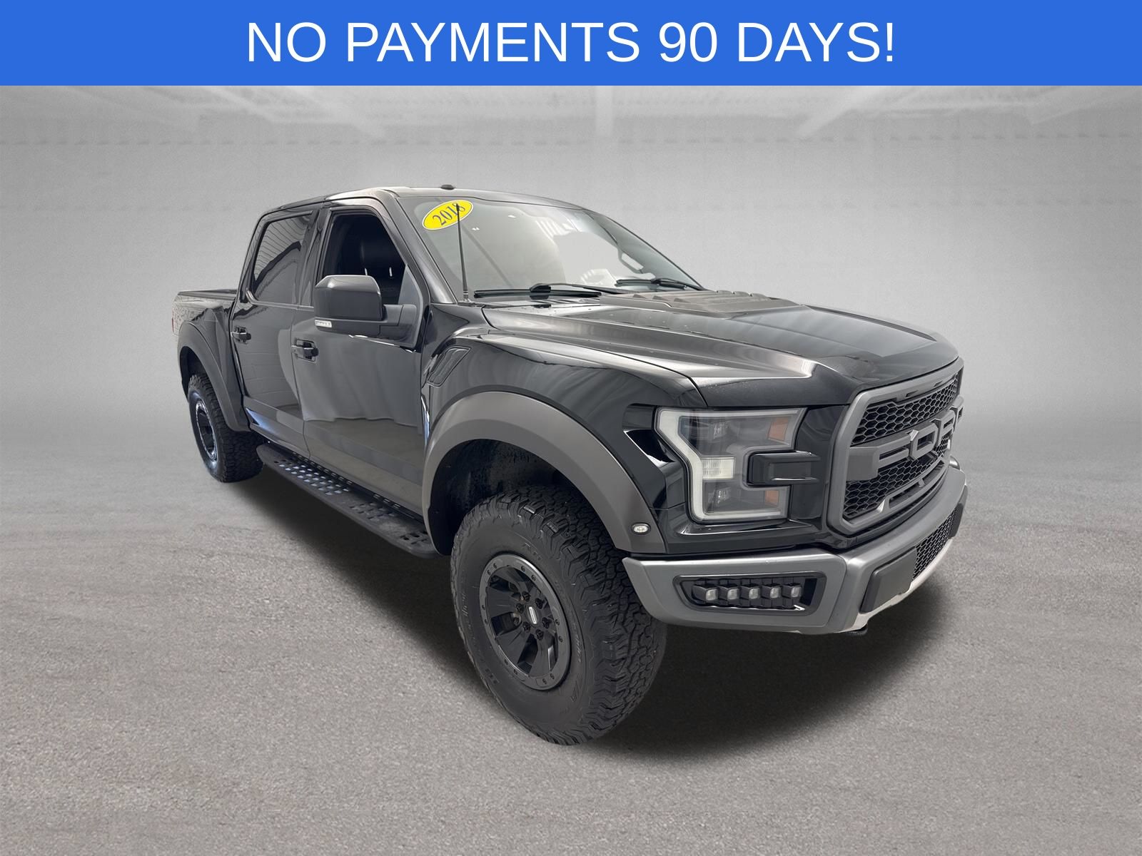 Shadow Black 2018 Ford F-150 Pickup Truck Four-Wheel Drive Automatic