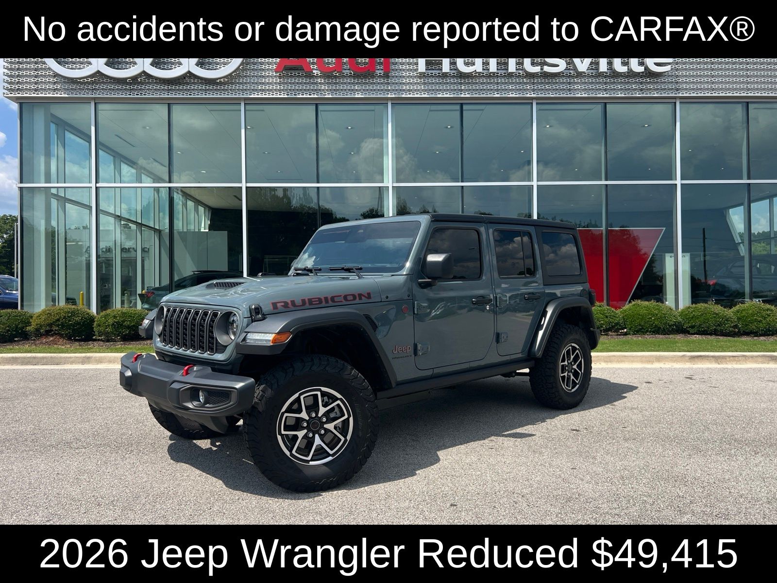 Anvil Clear Coat 2026 Jeep Wrangler SUV / Crossover Four-Wheel Drive 8-Speed Automatic