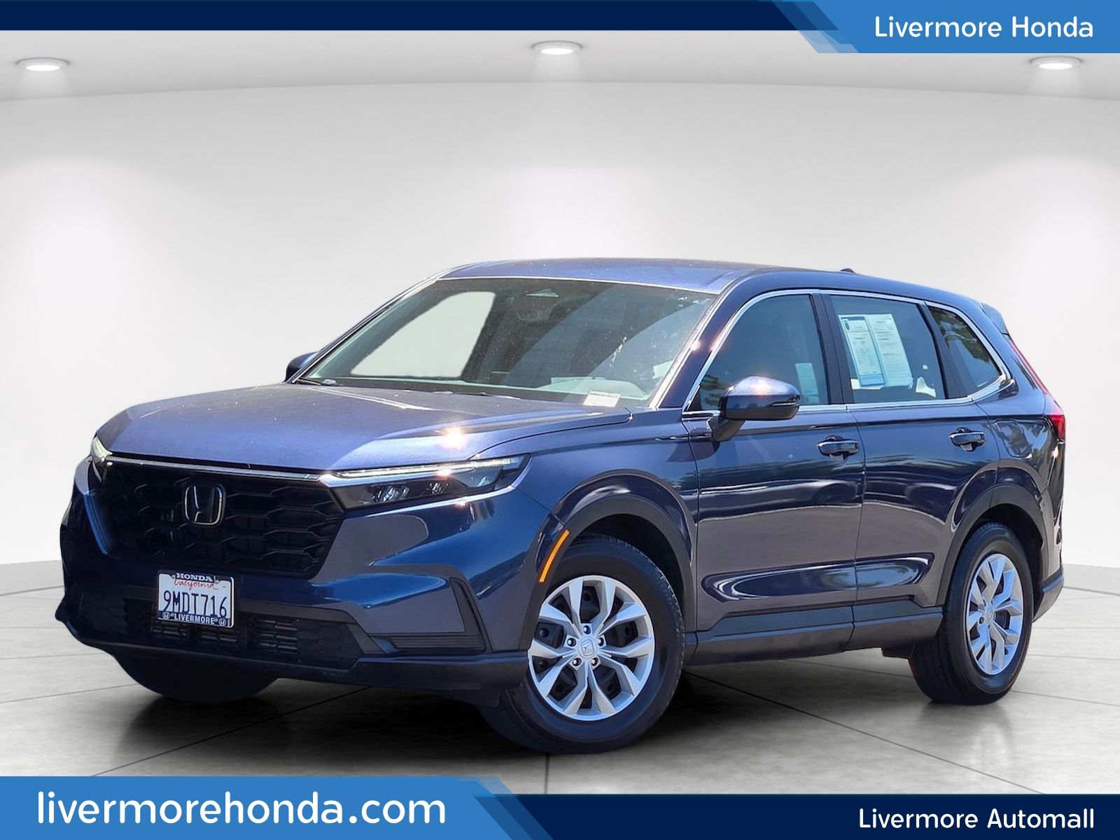 Blue Metallic 2024 Honda CR-V SUV / Crossover Front-Wheel Drive Continuously Variable Transmission