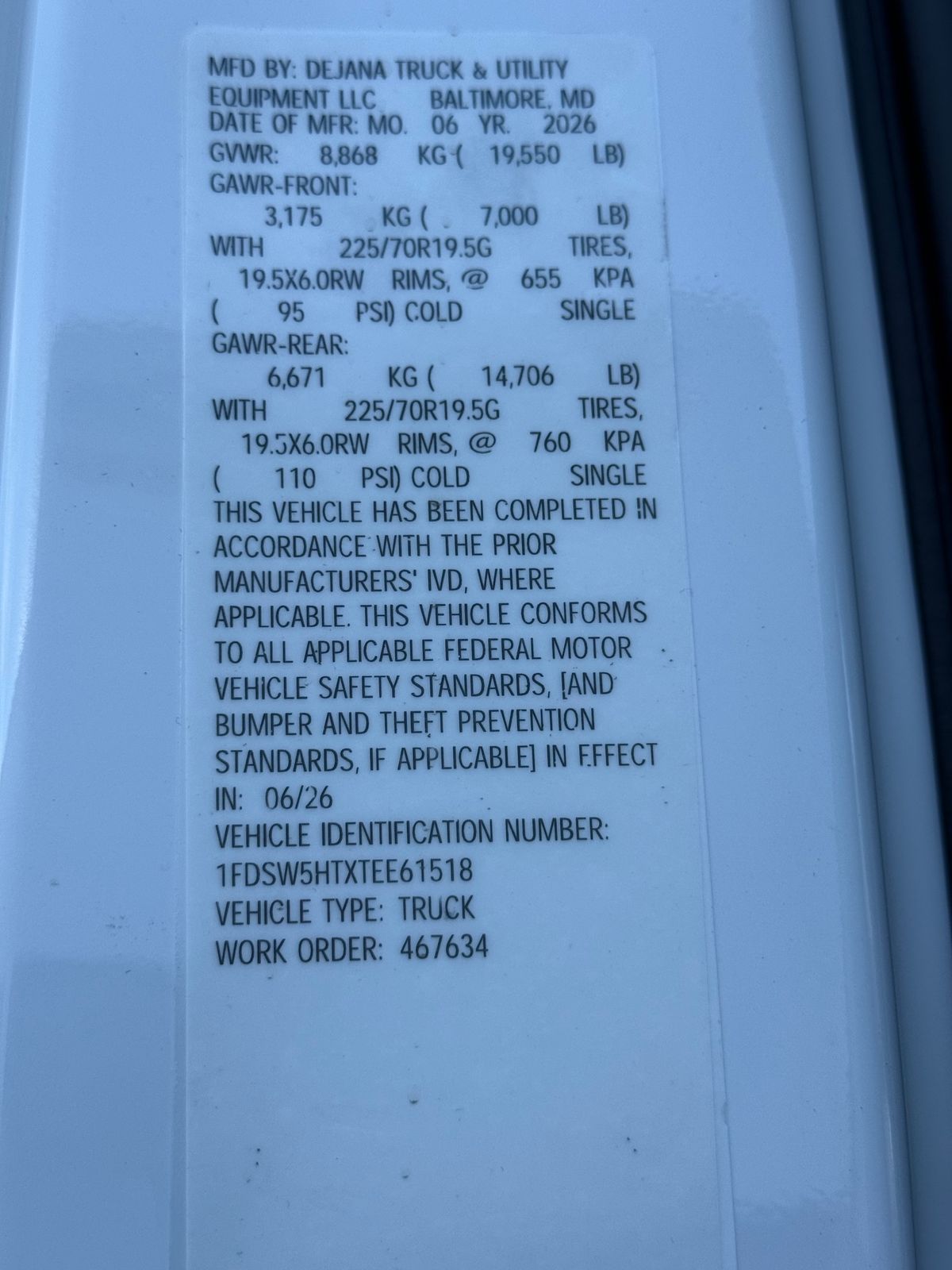 New 2026 Oxford White Ford XL image 6