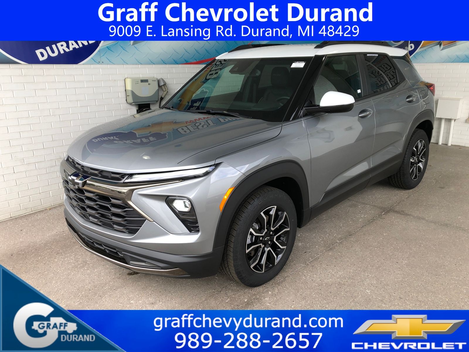 Sterling Gray Metallic 2025 Chevrolet Trailblazer SUV / Crossover Front-Wheel Drive Continuously Variable Transmission