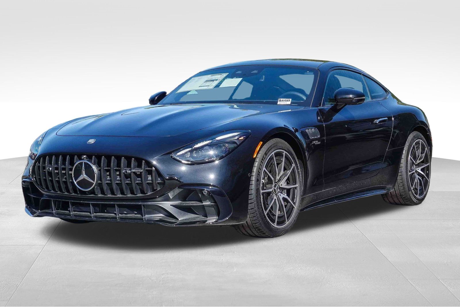 New Obsidian Black Metallic 2025 Mercedes-Benz AMG GT Base for